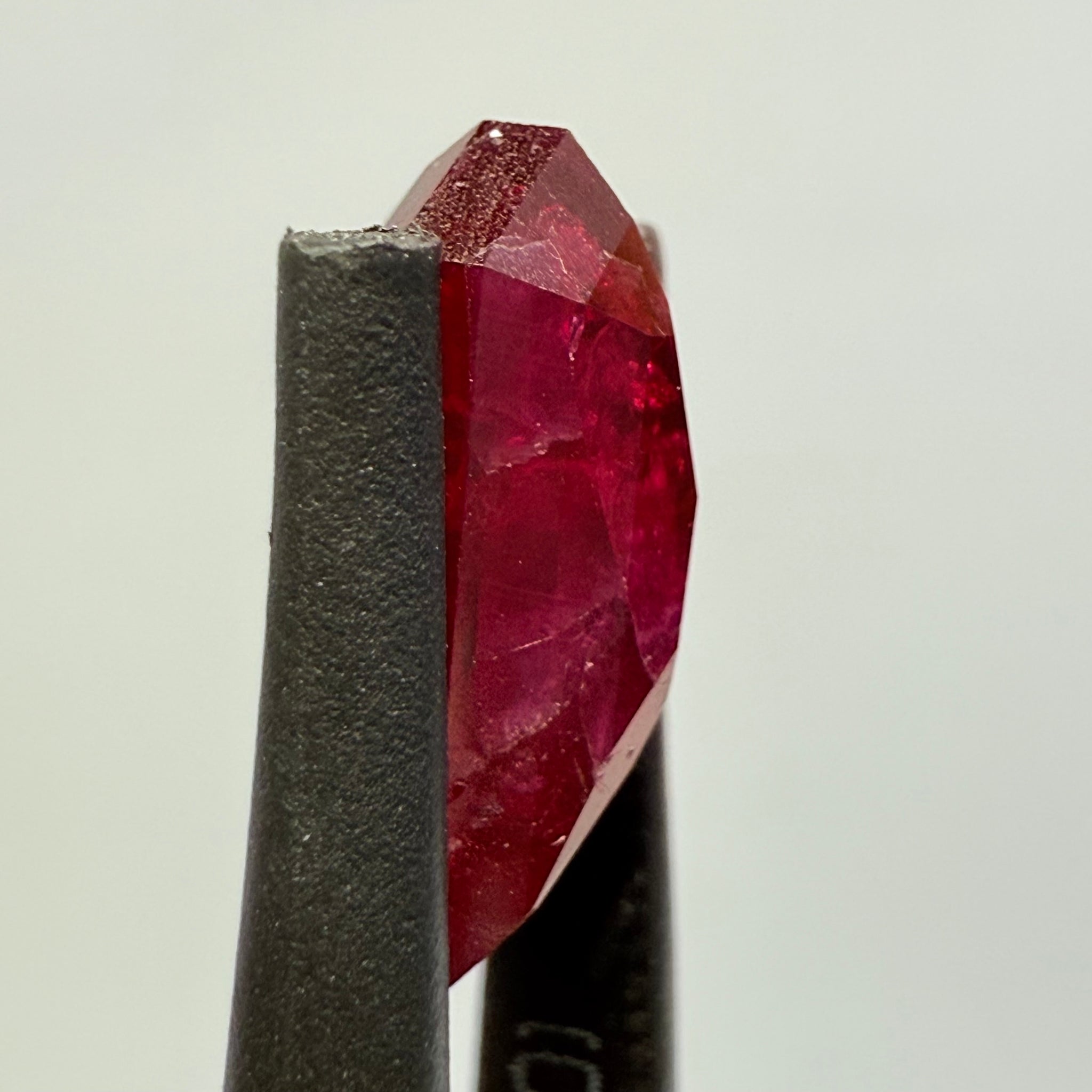 Ruby 3.16ct, Tanzania, Untreated Unheated. Fancy Freeform Cut