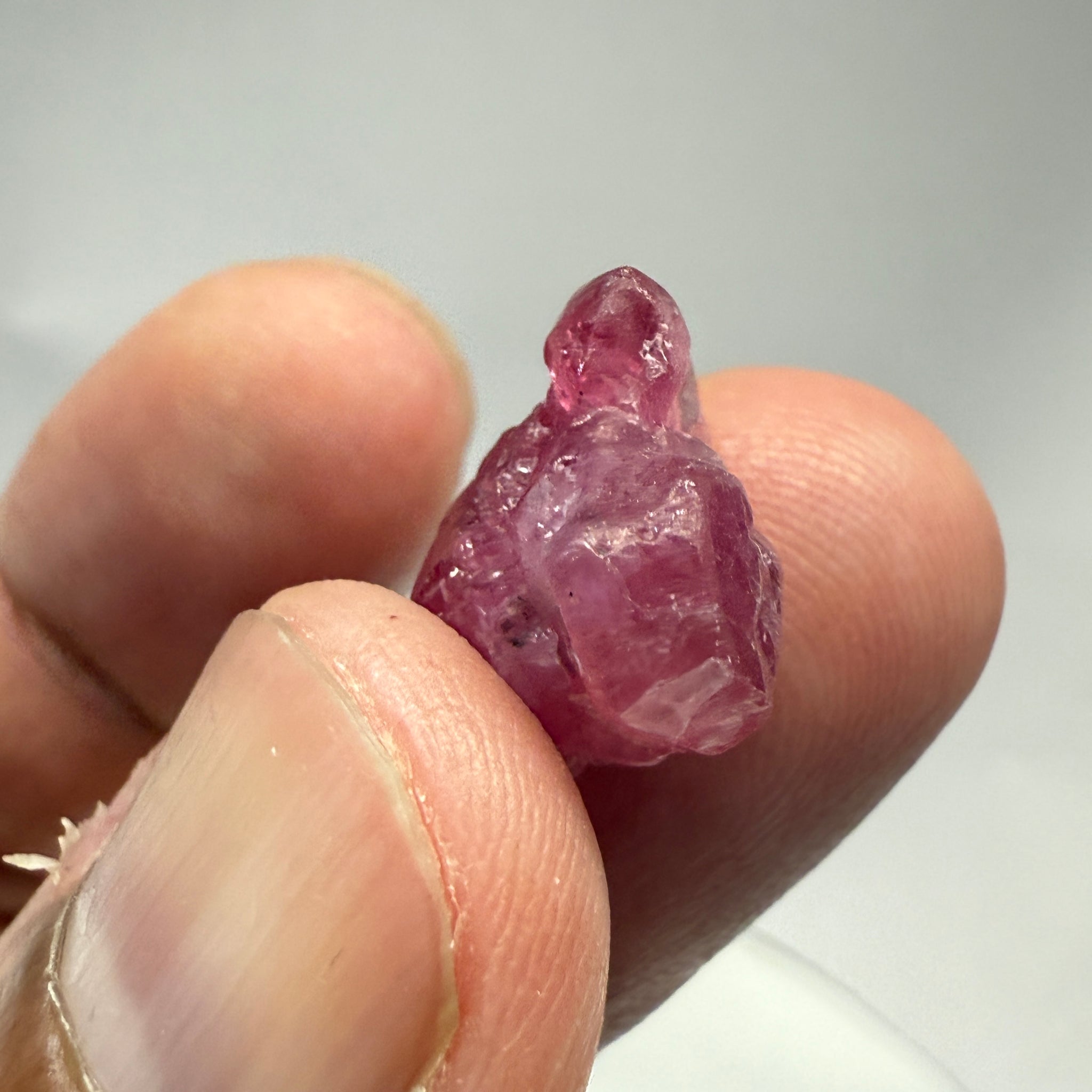 Mahenge Spinel Crystal, 13.84ct, Tanzania, Untreated Untreated