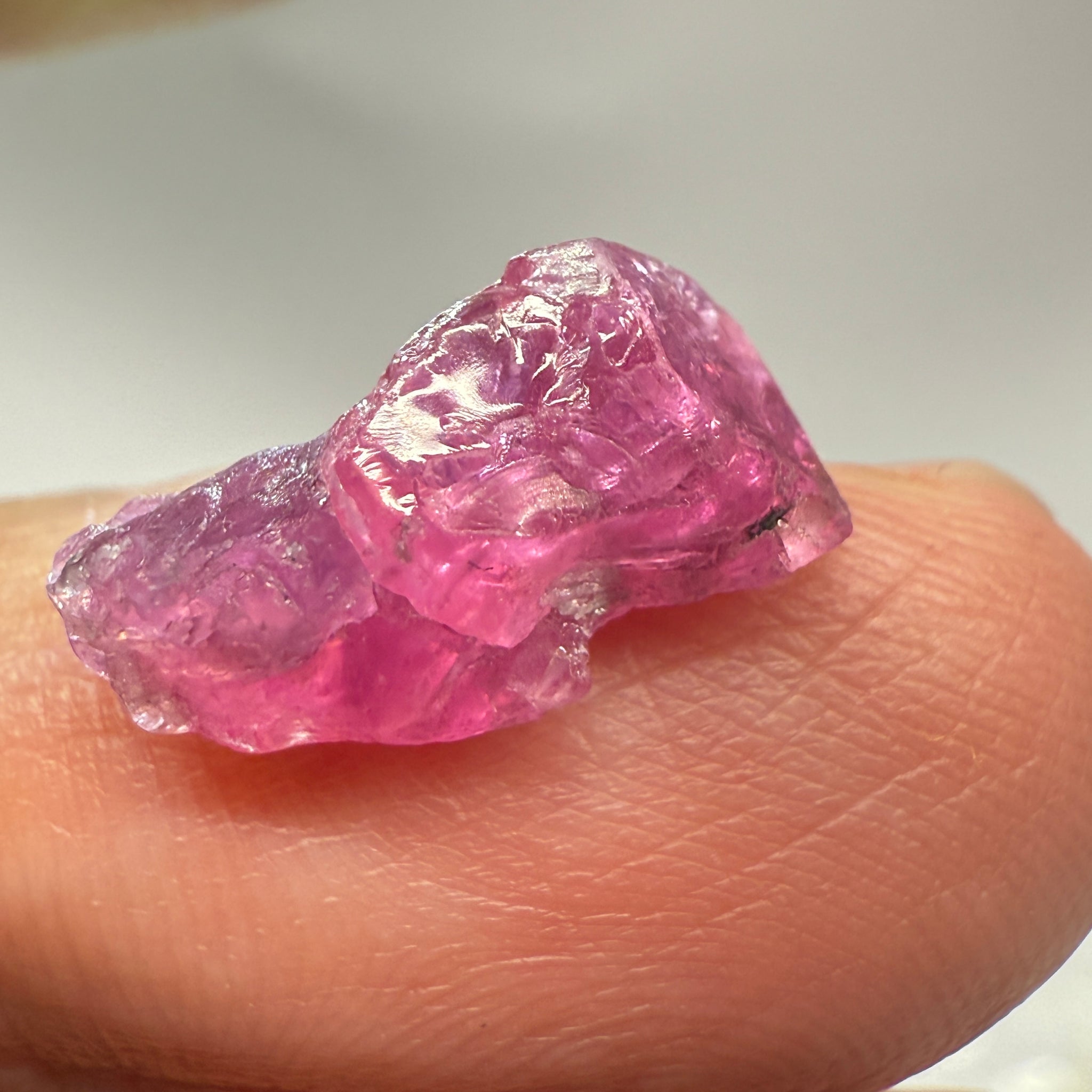 Mahenge Spinel Crystal, 4.61ct, Tanzania, Untreated Untreated