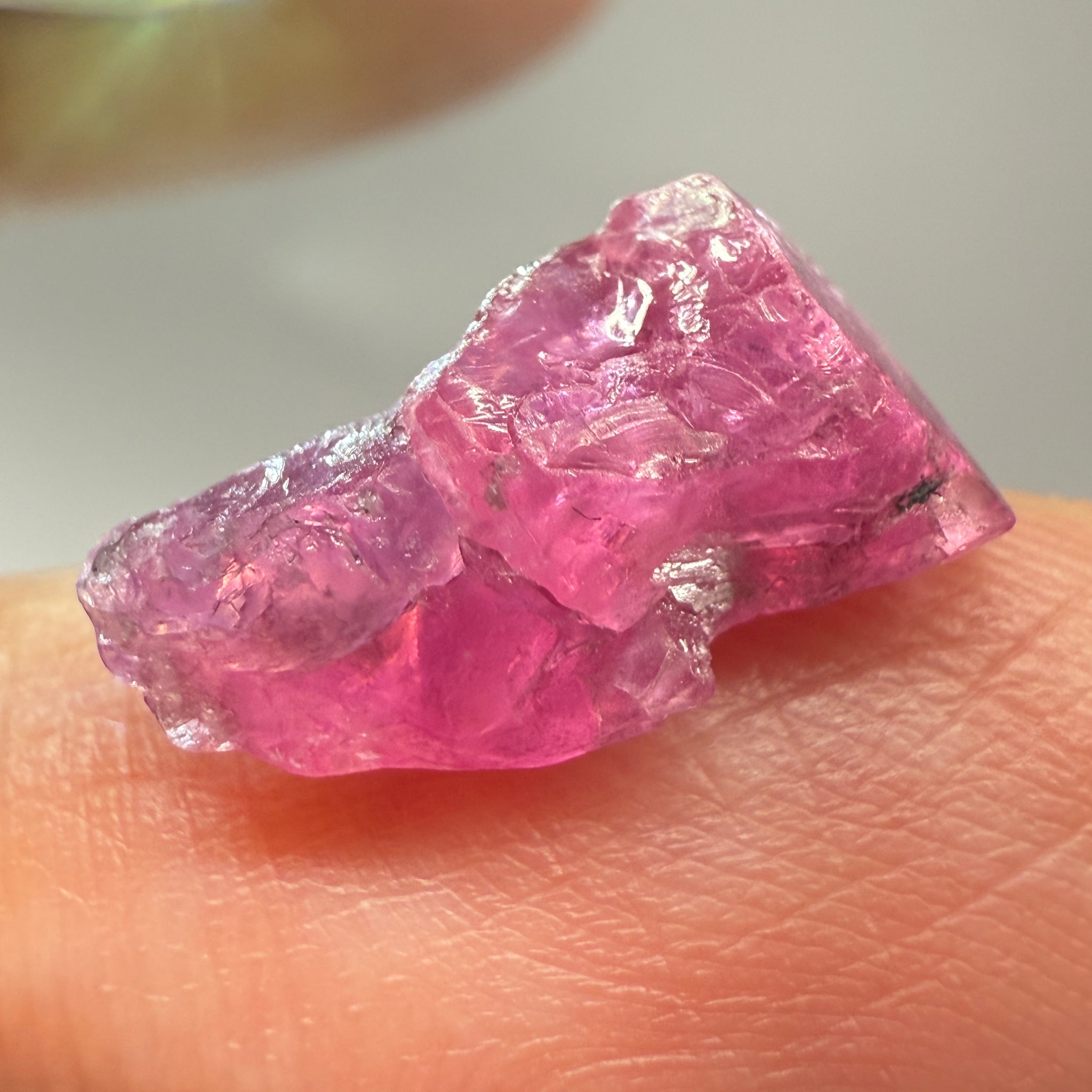 Mahenge Spinel Crystal, 4.61ct, Tanzania, Untreated Untreated