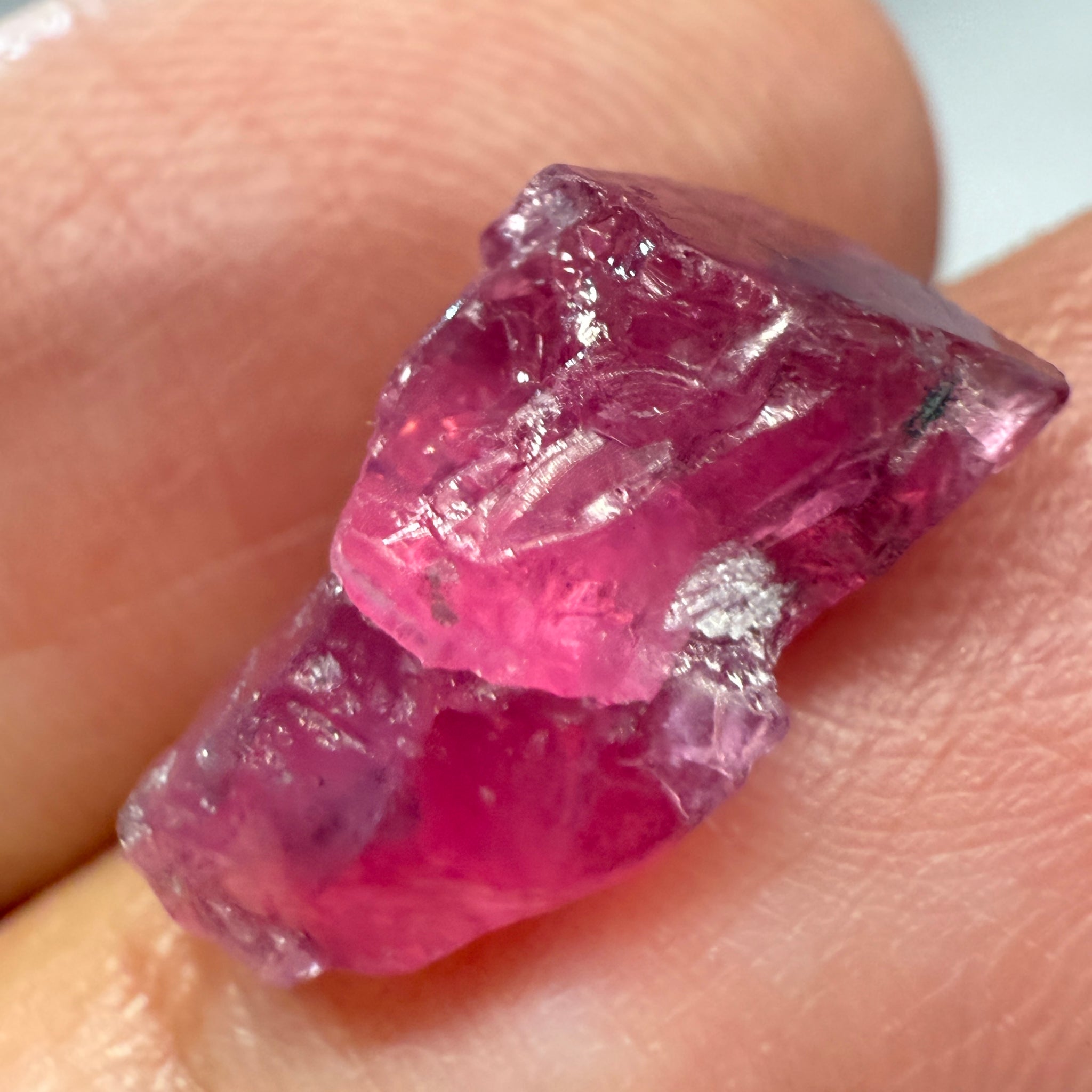 Mahenge Spinel Crystal, 4.61ct, Tanzania, Untreated Untreated