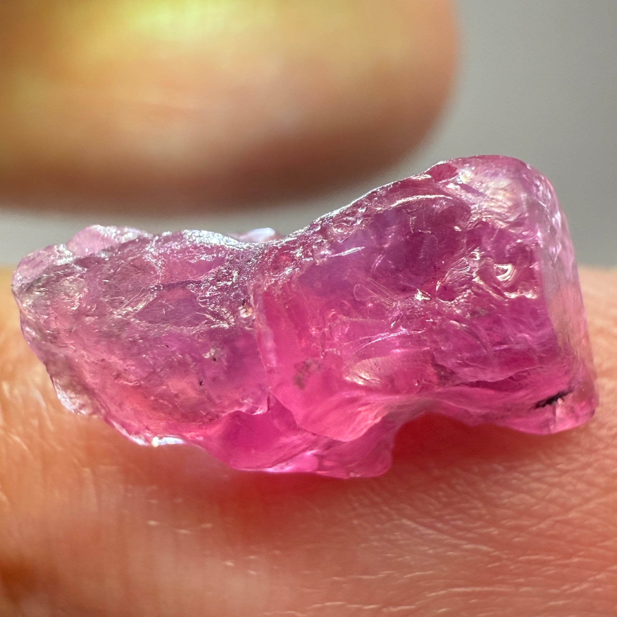 Mahenge Spinel Crystal, 4.61ct, Tanzania, Untreated Untreated