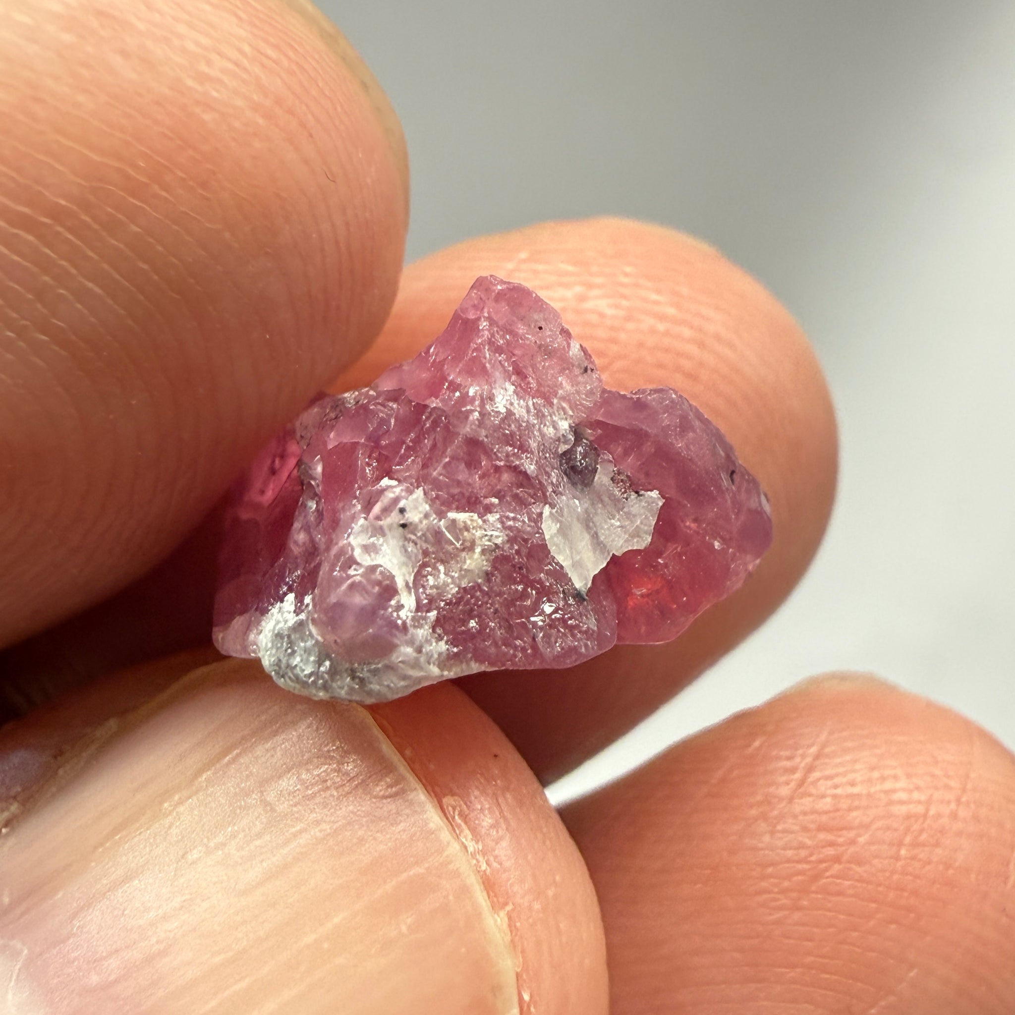 Mahenge Spinel Crystal, 8.68ct, Tanzania, Untreated Untreated