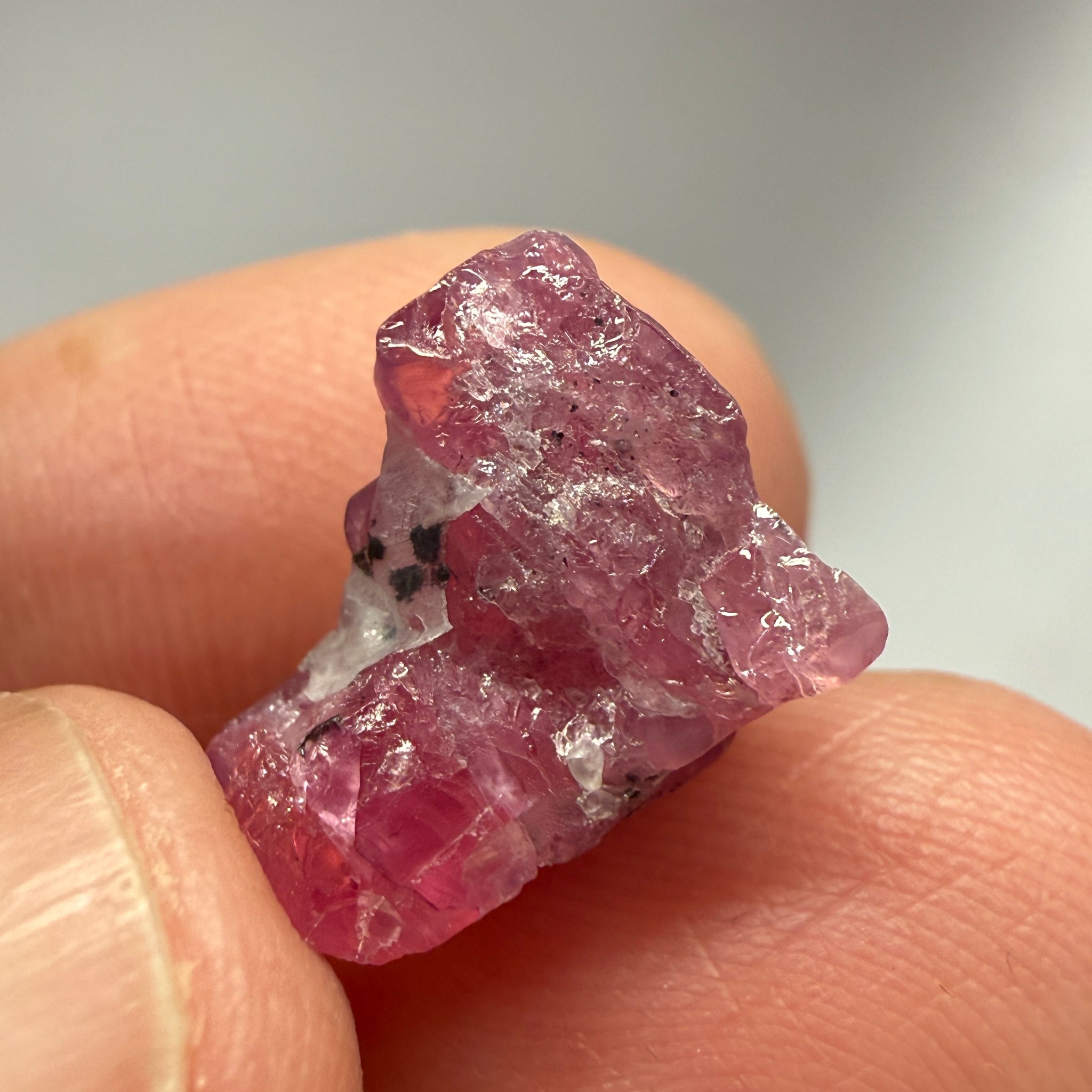 Mahenge Spinel Crystal, 8.68ct, Tanzania, Untreated Untreated