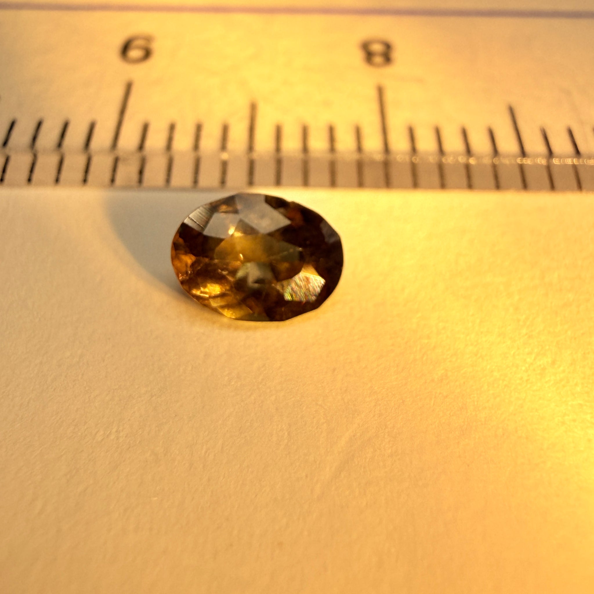 Colour change Garnet, 0.36ct, Tanzania, Untreated Unheated.