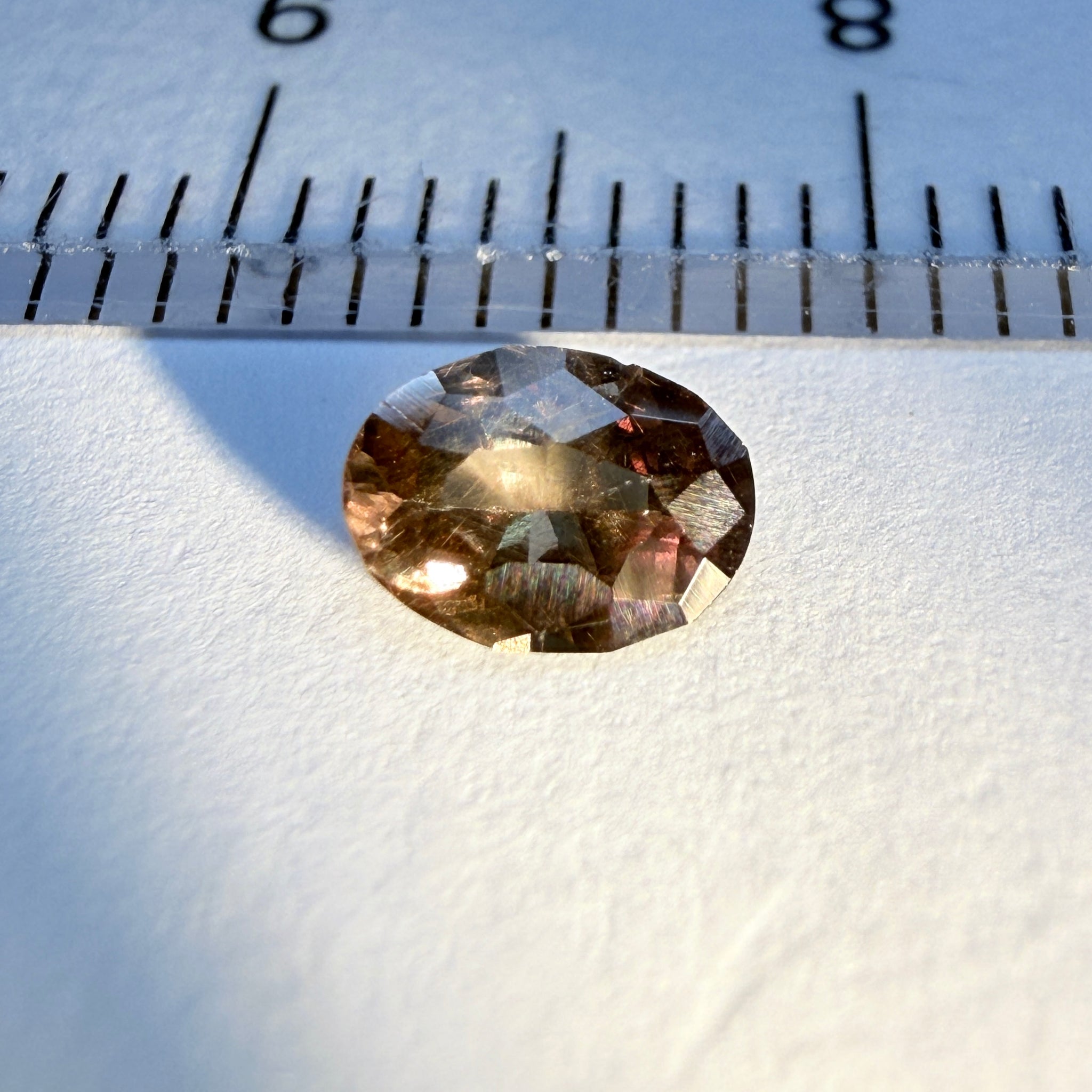 Colour change Garnet, 0.36ct, Tanzania, Untreated Unheated.