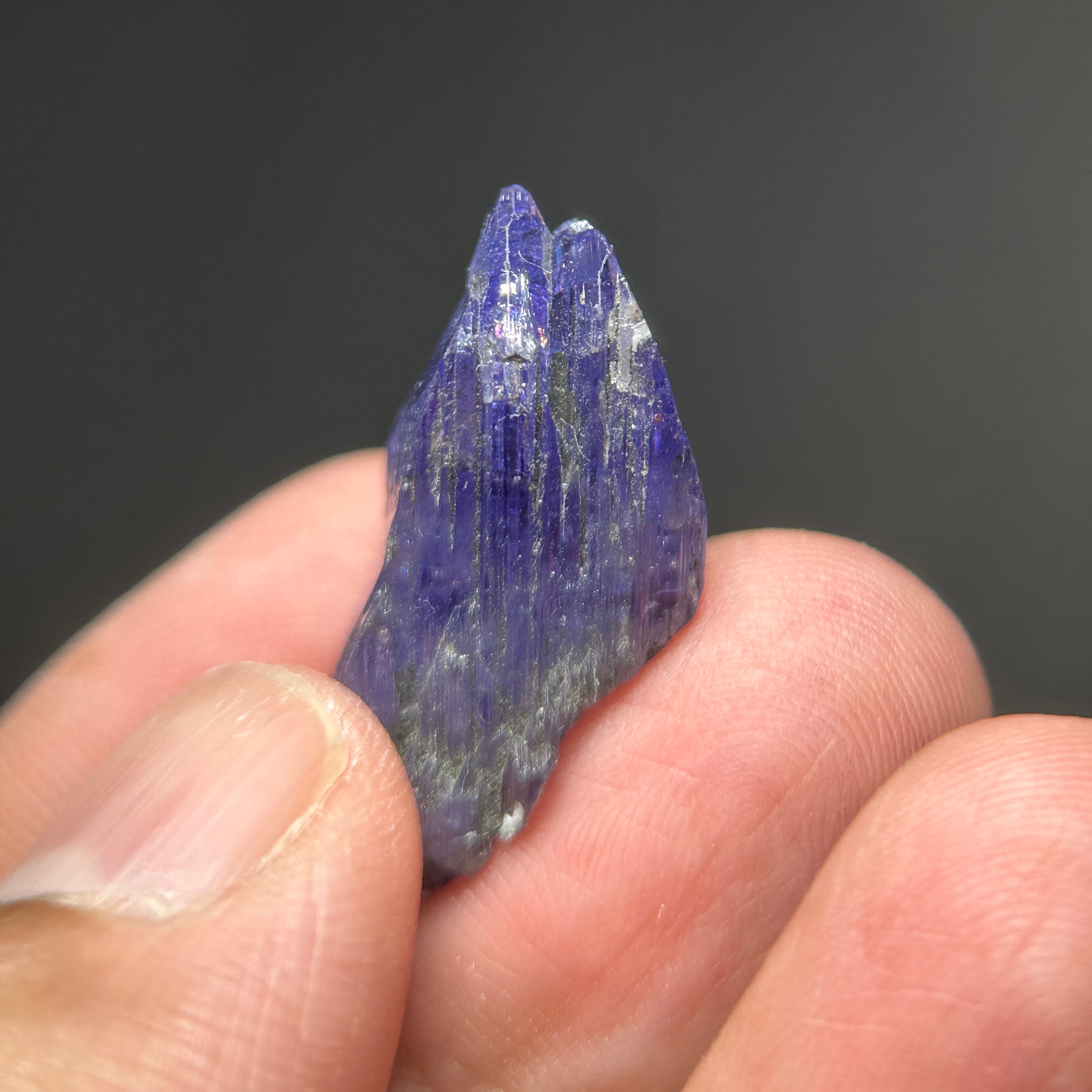 22.14ct Tanzanite Crystal, Gently Heated, Tanzania