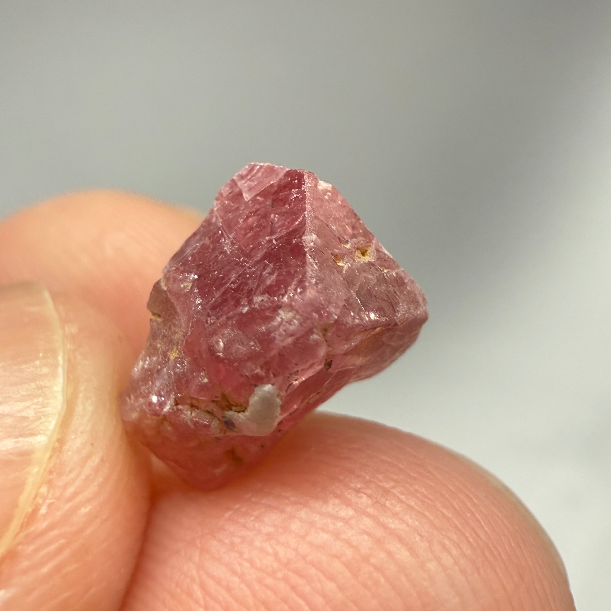 Mahenge Spinel Crystal, 3.84ct, Tanzania, Untreated Untreated