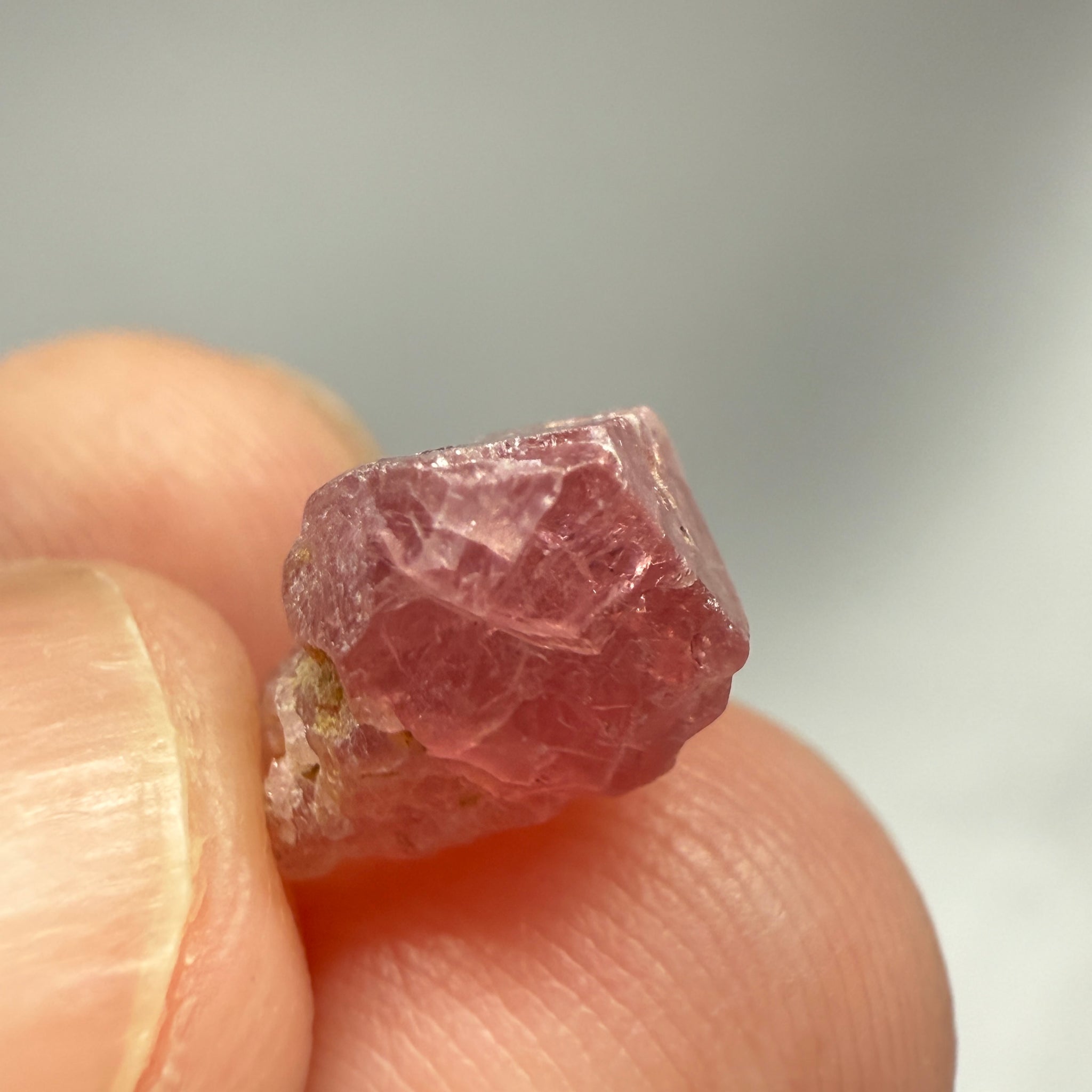 Mahenge Spinel Crystal, 3.84ct, Tanzania, Untreated Untreated