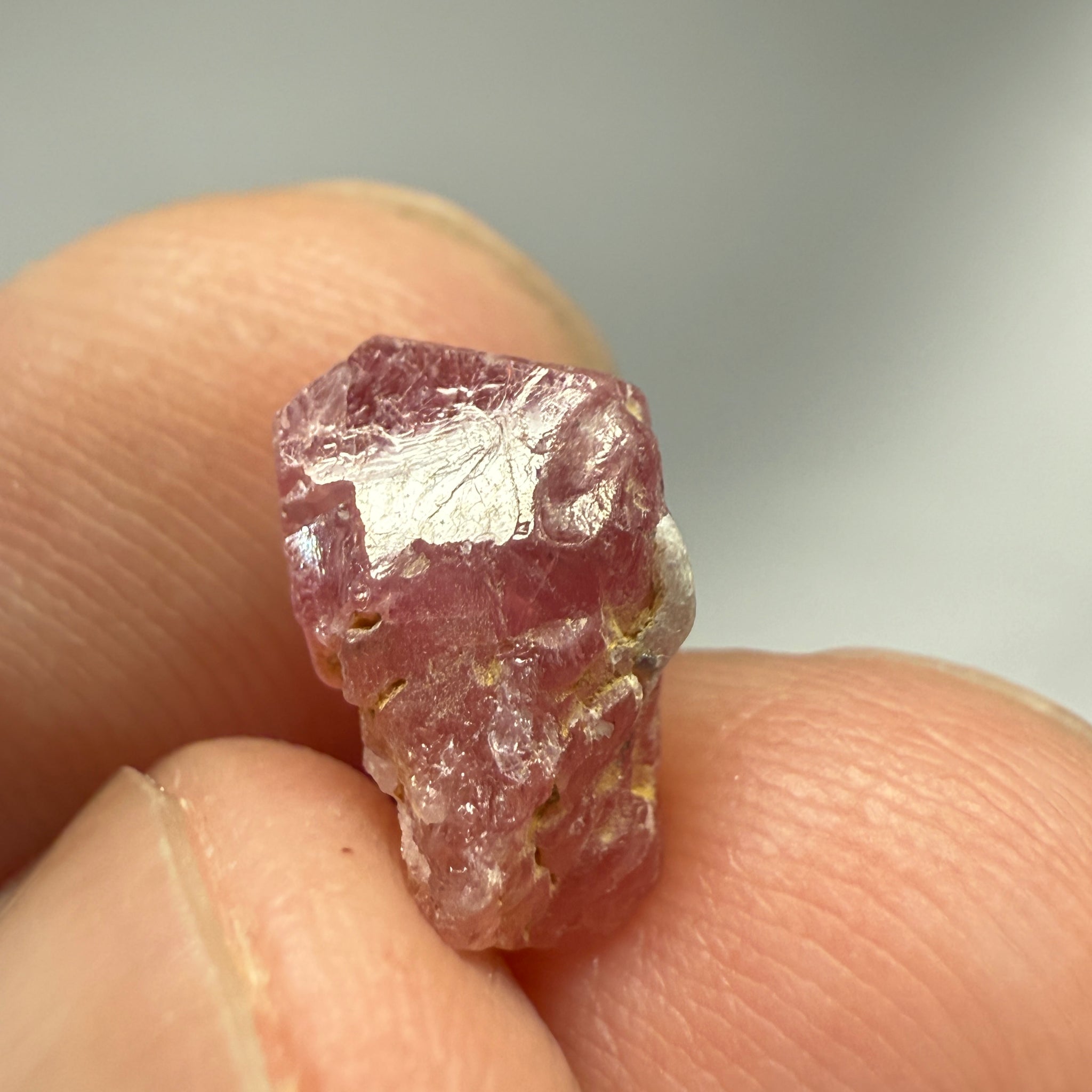 Mahenge Spinel Crystal, 3.84ct, Tanzania, Untreated Untreated