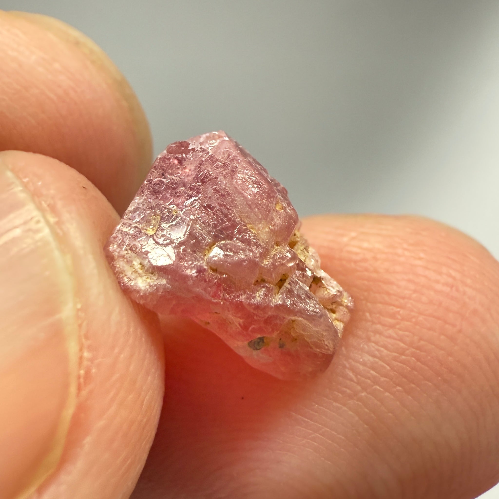 Mahenge Spinel Crystal, 3.84ct, Tanzania, Untreated Untreated