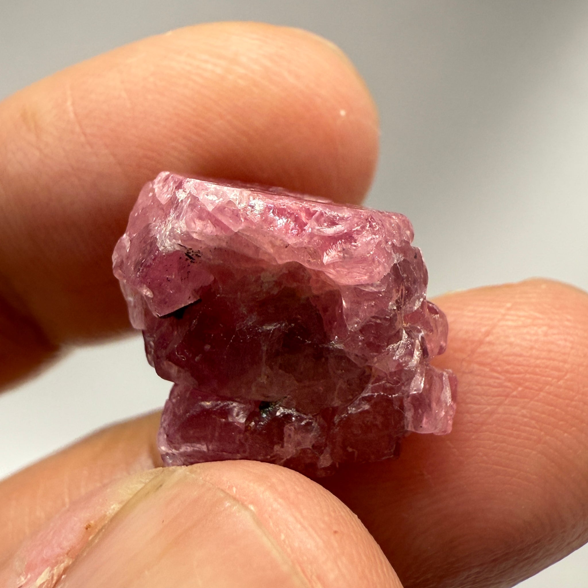 Mahenge Spinel Crystal, 22.88ct, Tanzania, Untreated Untreated
