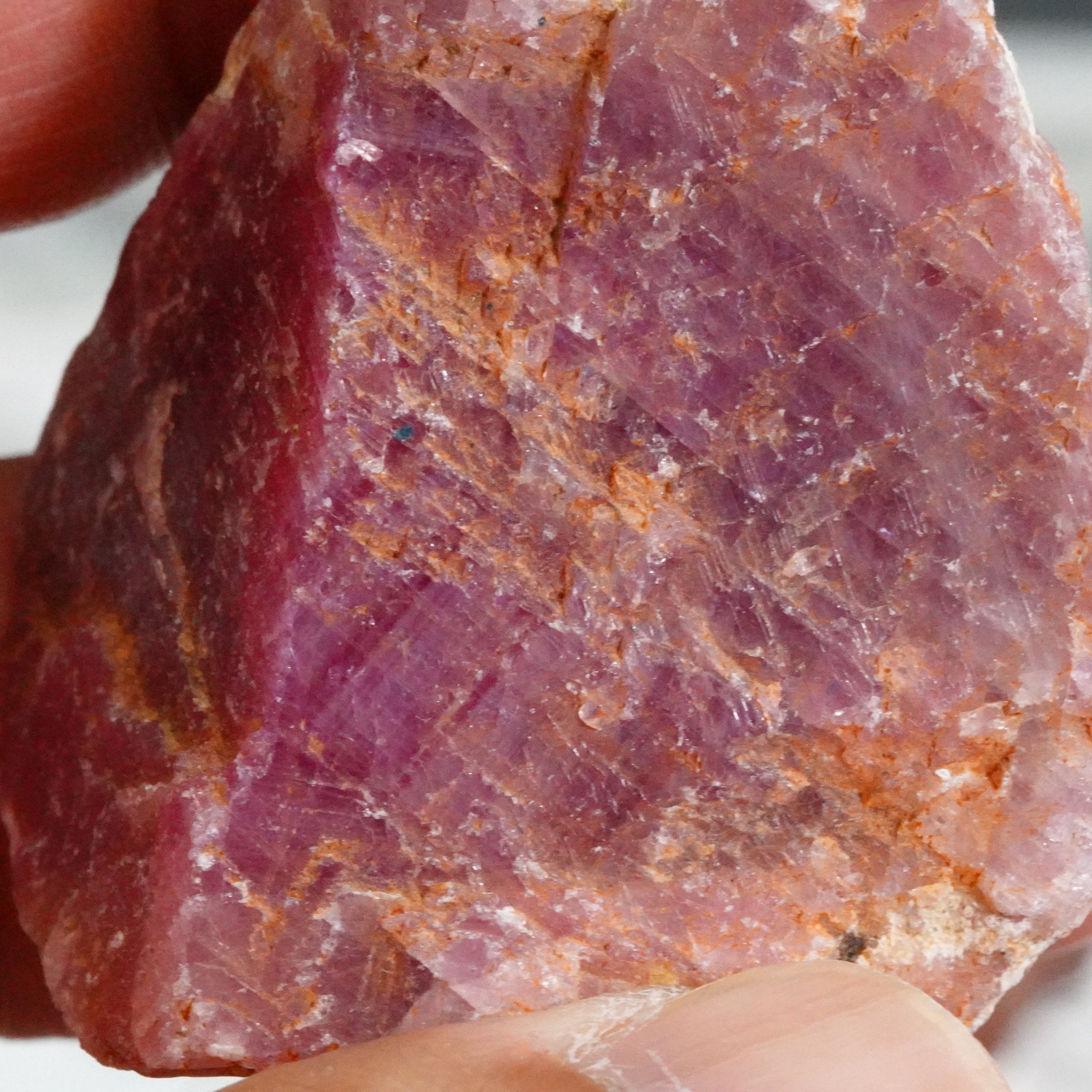 Large 332.50Ct Sapphire Crystal Morogoro Tanzania Untreated Unheated