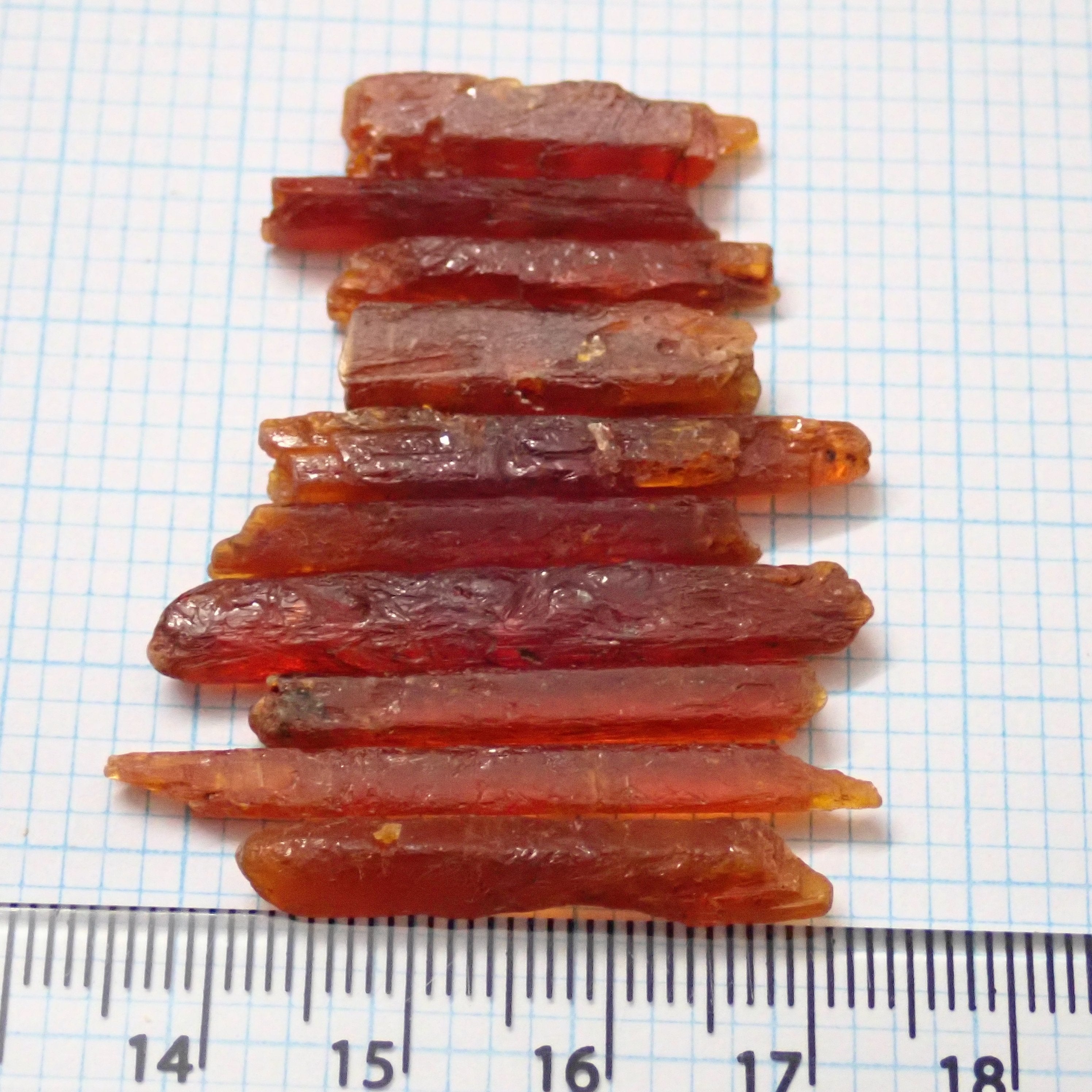 Orange Kyanite Tanzania. 3.5Ct-10Ct Pieces @$6 Per Piece Sold In Lots Of 10 So $60 On Blind Pour