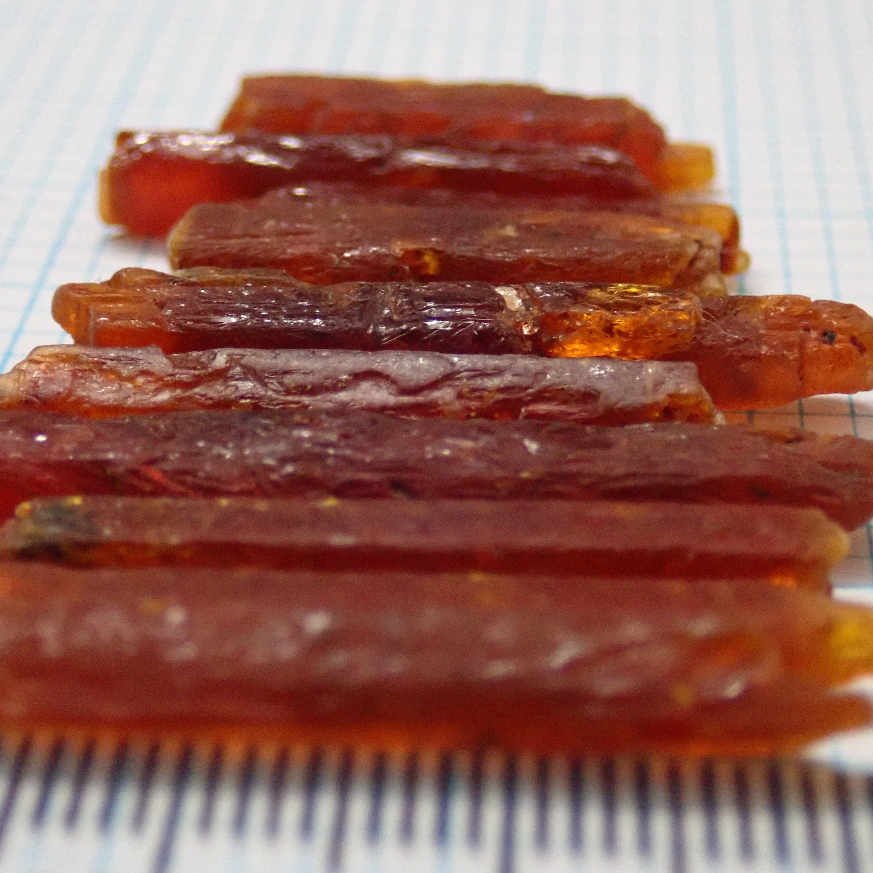 Orange Kyanite Tanzania. 3.5Ct-10Ct Pieces @$6 Per Piece Sold In Lots Of 10 So $60 On Blind Pour