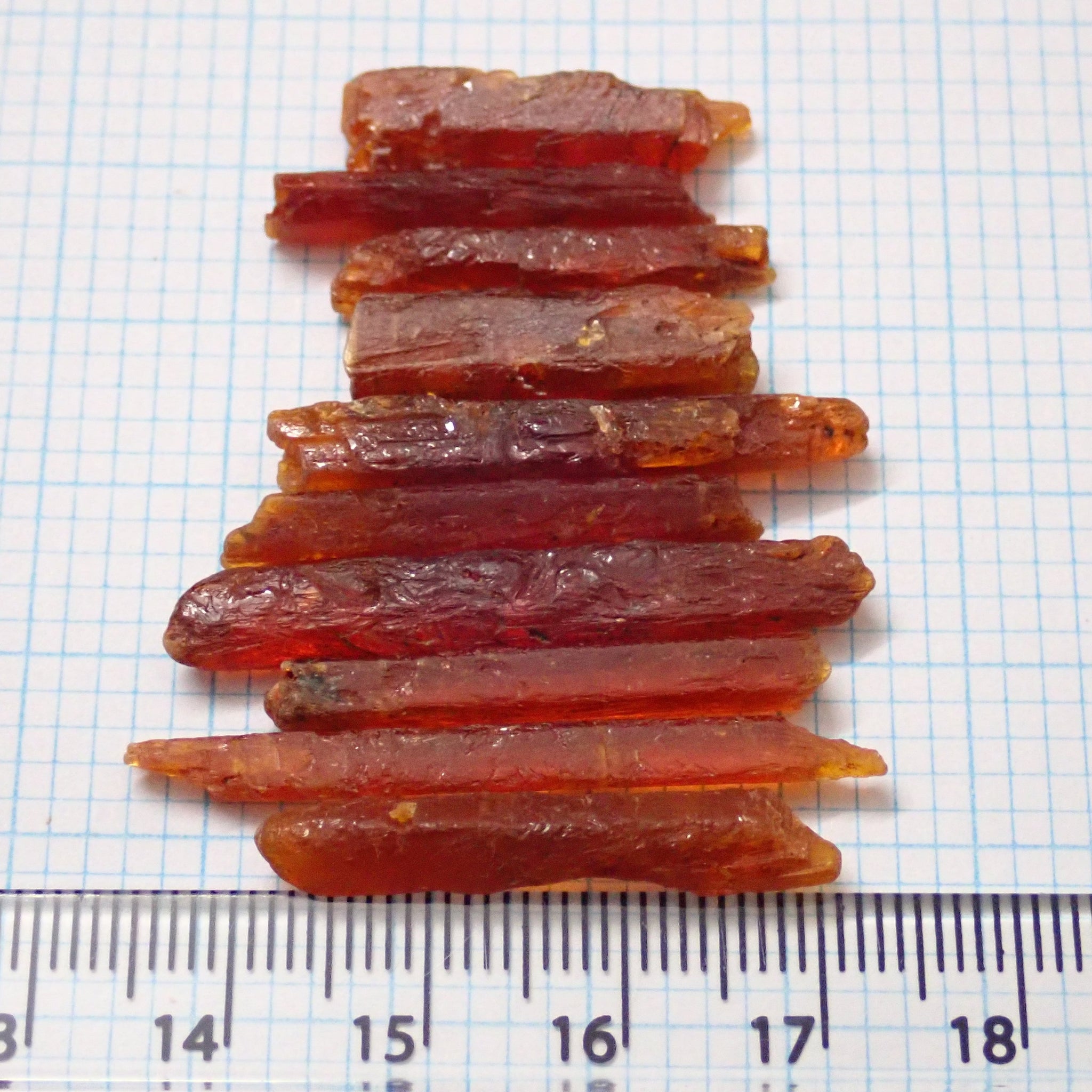 Orange Kyanite Tanzania. 3.5Ct-10Ct Pieces @$6 Per Piece Sold In Lots Of 10 So $60 On Blind Pour