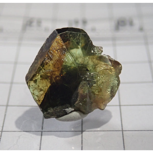 6.86Ct Chrome Sphene Crystal Tanzania Very Rare