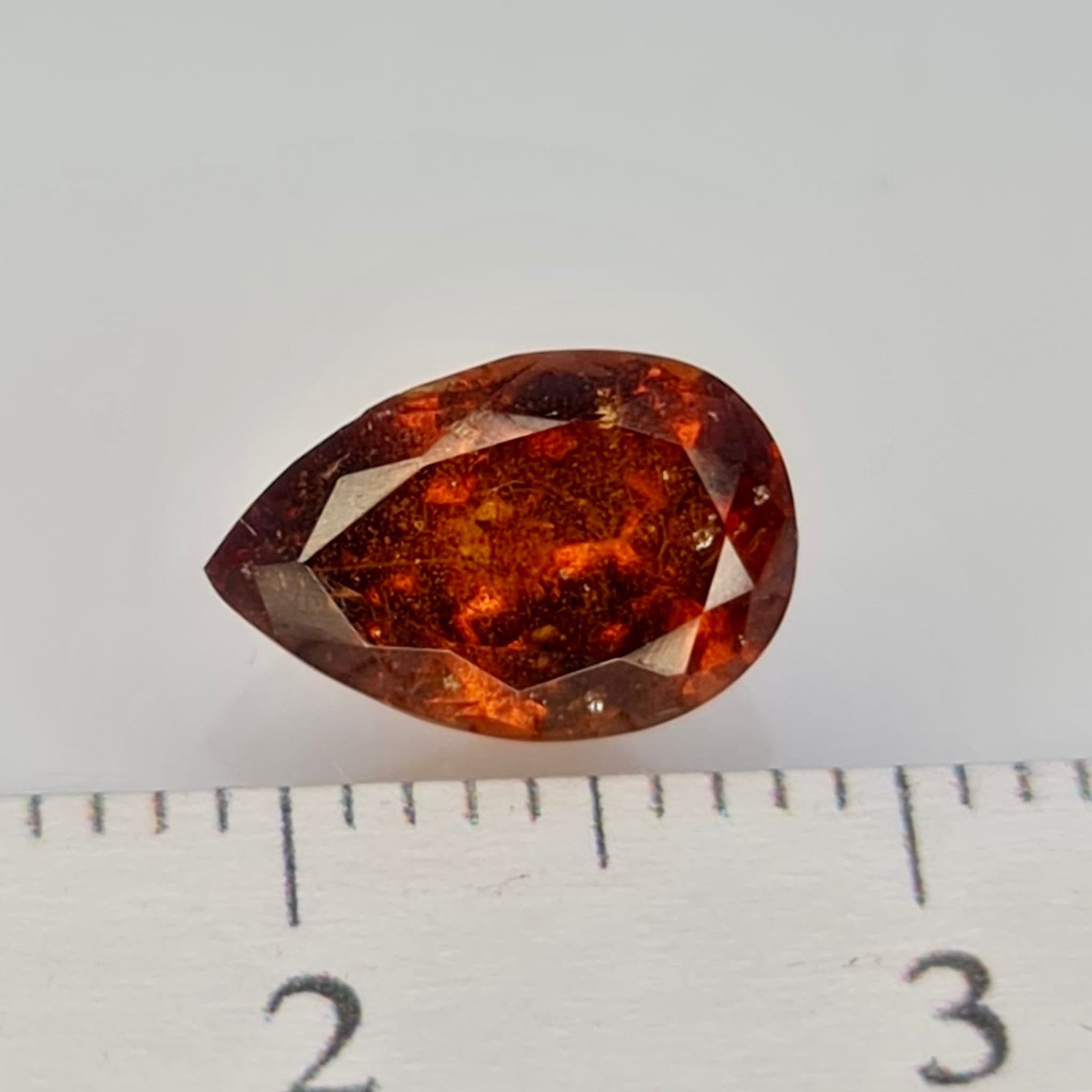 Hessonite Garnet, 2.00ct, Tanzania, Unheated Untreated