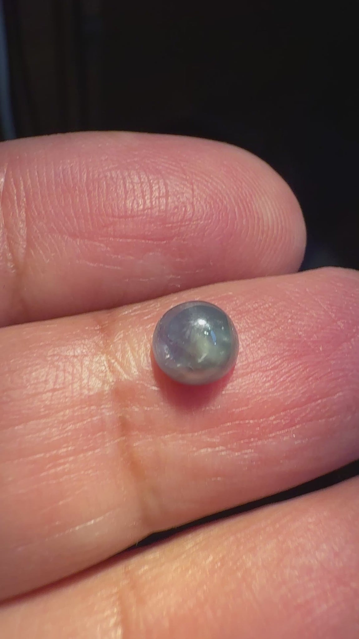 Cats-Eye Alexandrite (very slight partial cats-eye effect), 1.09ct, Manyara, Tanzania, Untreated Unheated