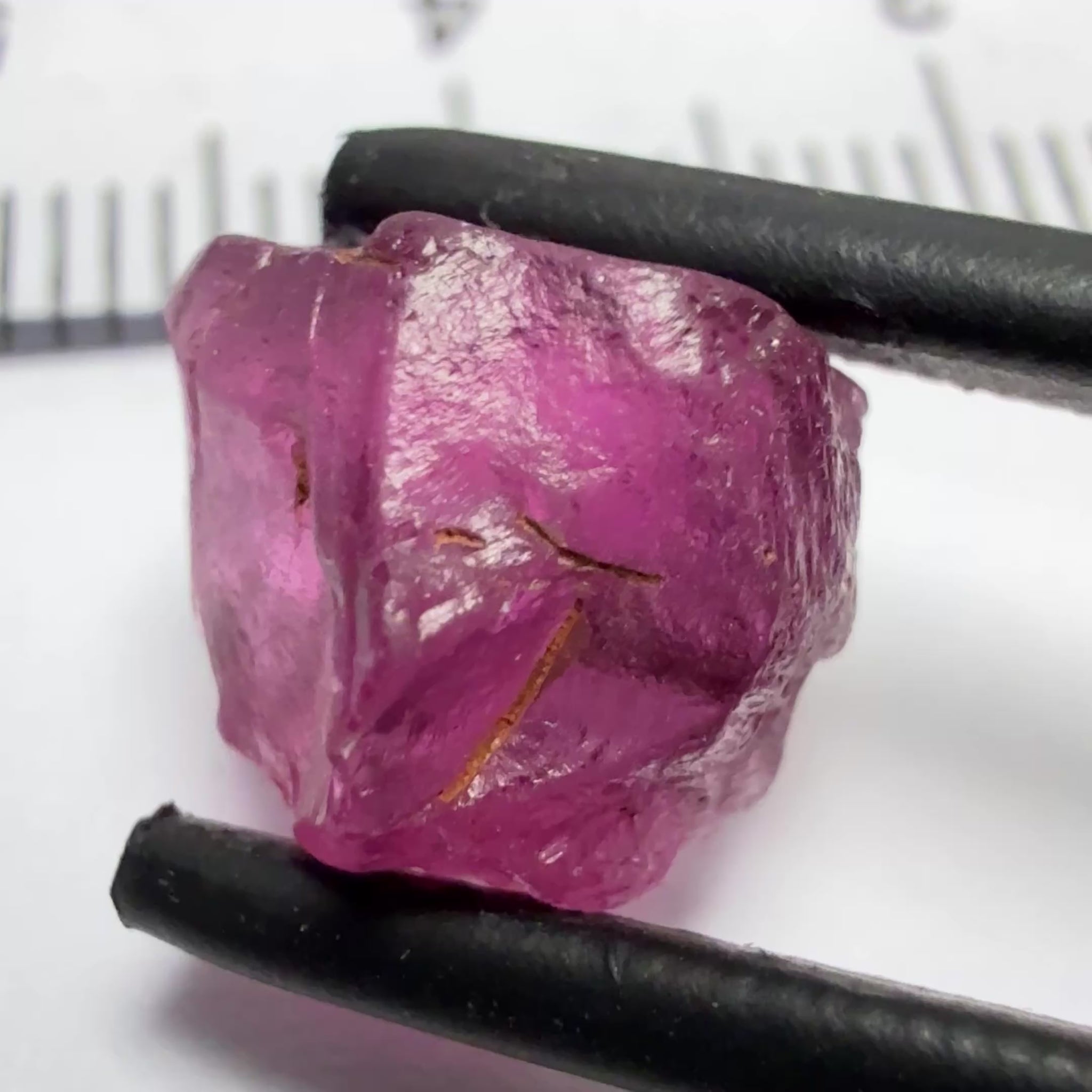 Tanga Garnet, 6.48ct, Tanzania, Untreated Unheated, slightly included, see shape