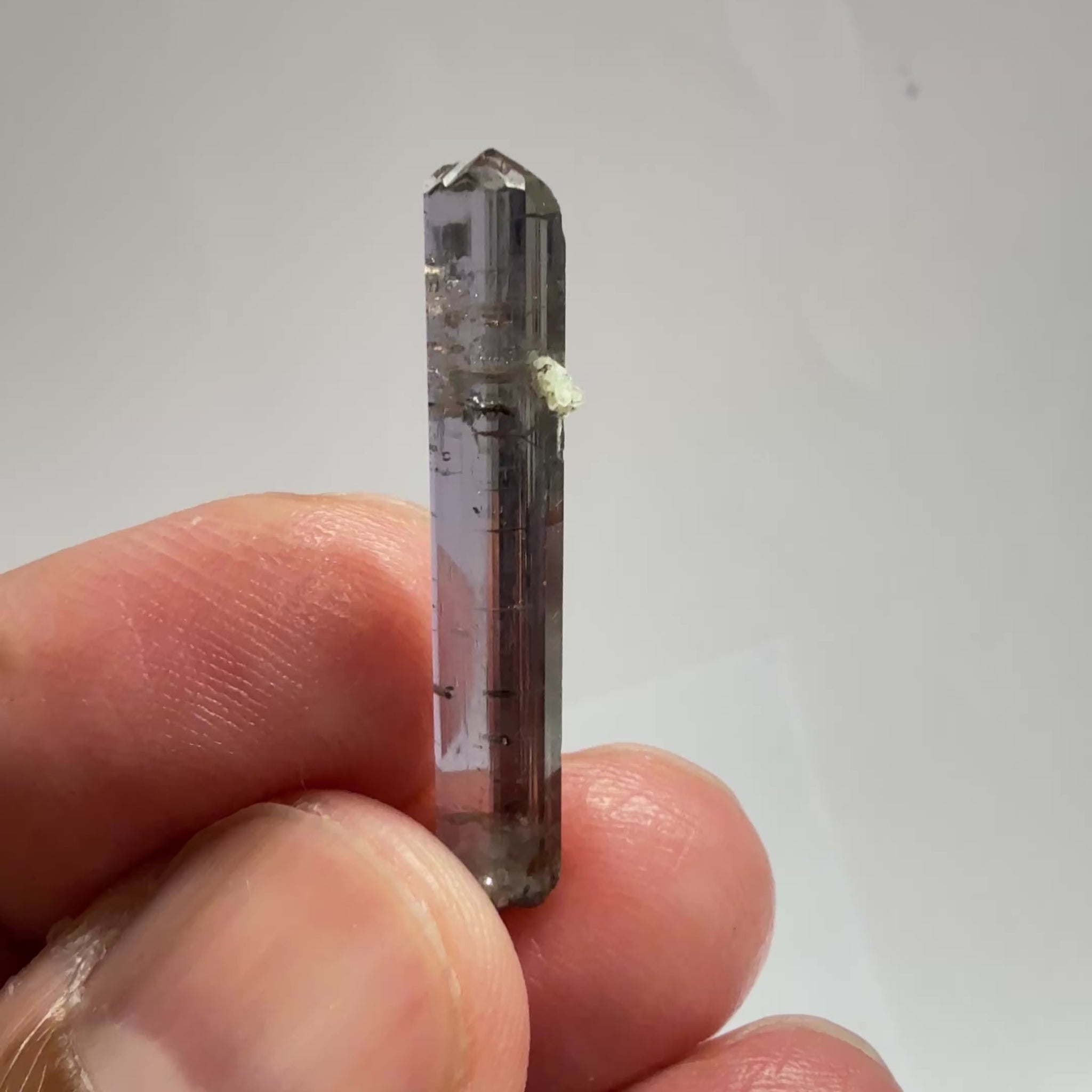 Tanzanite Crystal, 6.65ct, Tanzania, Unheated Untreated, 31.20 x 2.90 x 5.70mm