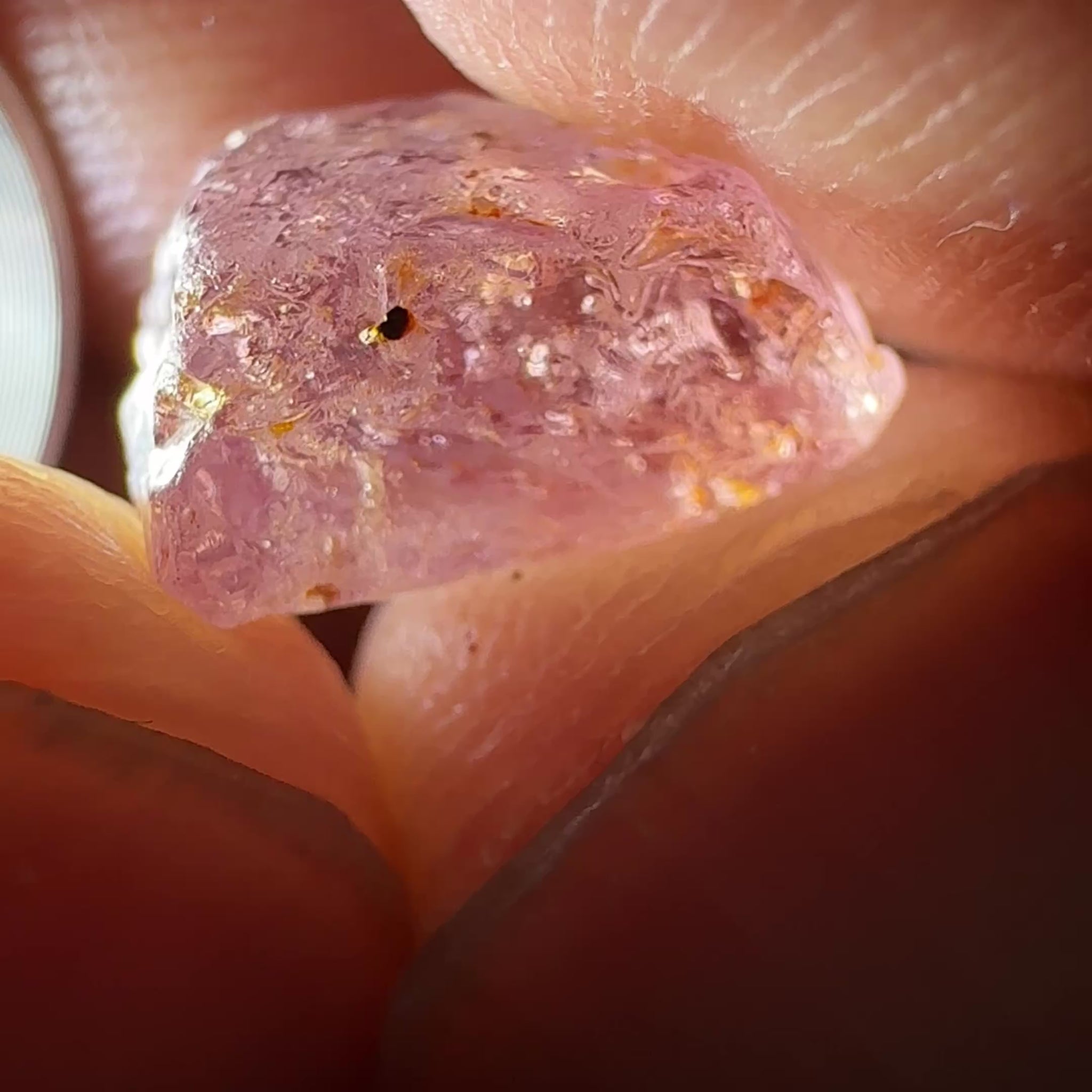 Umba Sapphire, 4.24ct, Umba Valley, Tanzania, Untreated Unheated. Moderately included. See backlit video for inclusions.