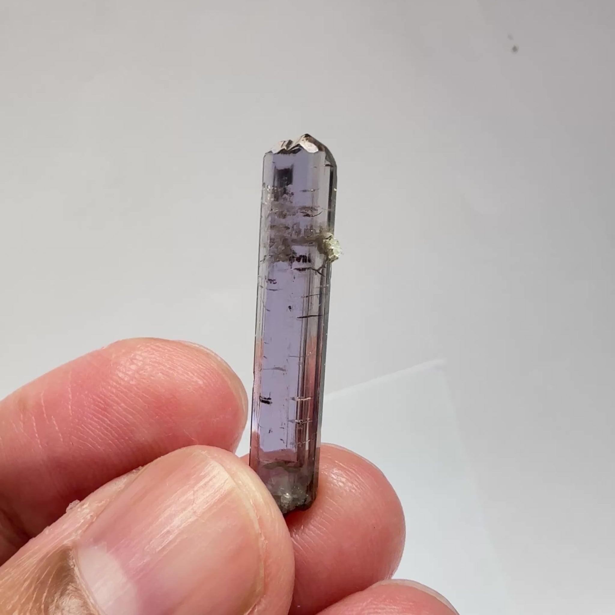 Tanzanite Crystal, 6.65ct, Tanzania, Unheated Untreated, 31.20 x 2.90 x 5.70mm