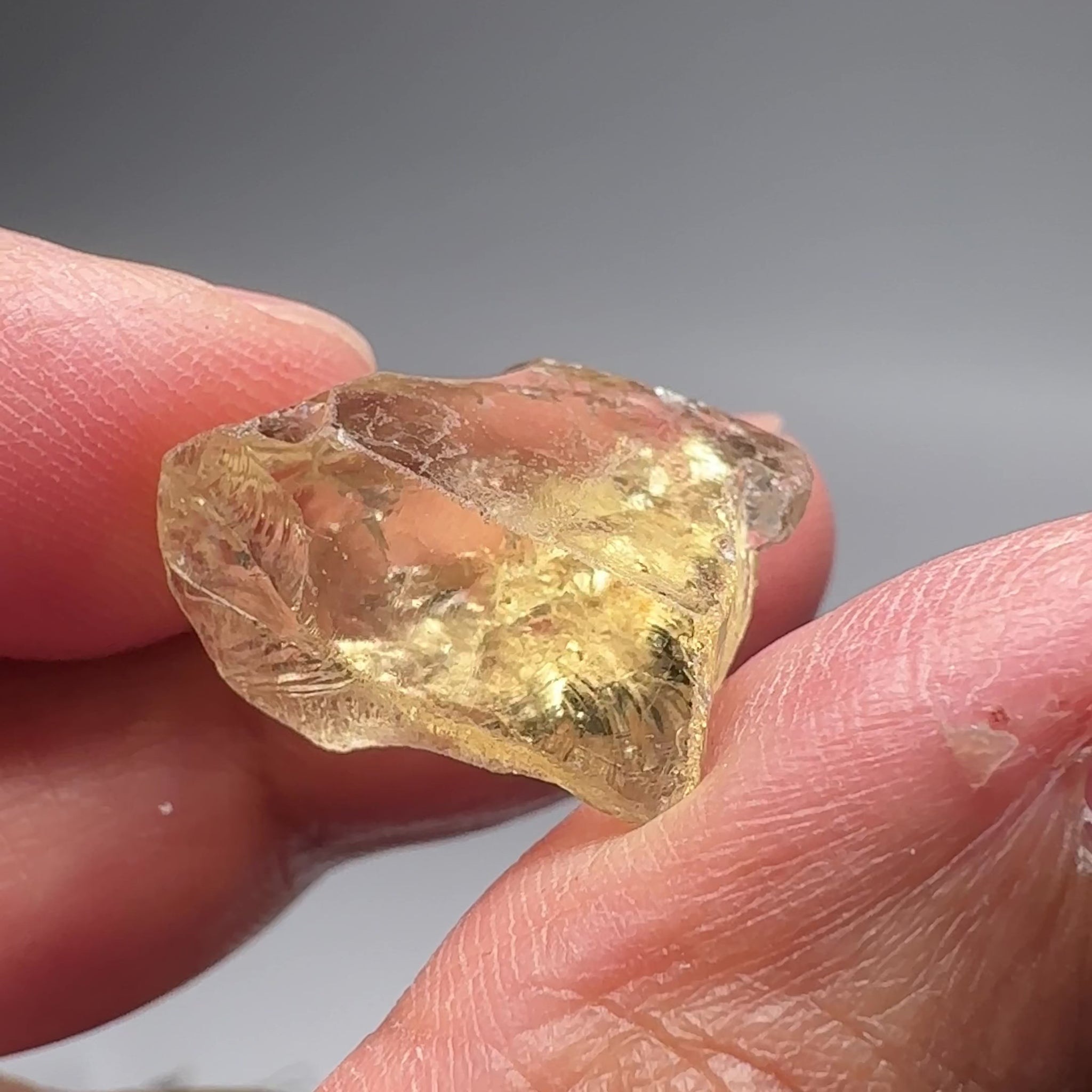 Citrine, 21.25ct, Zambia, Untreated Unheated, VVS-IF