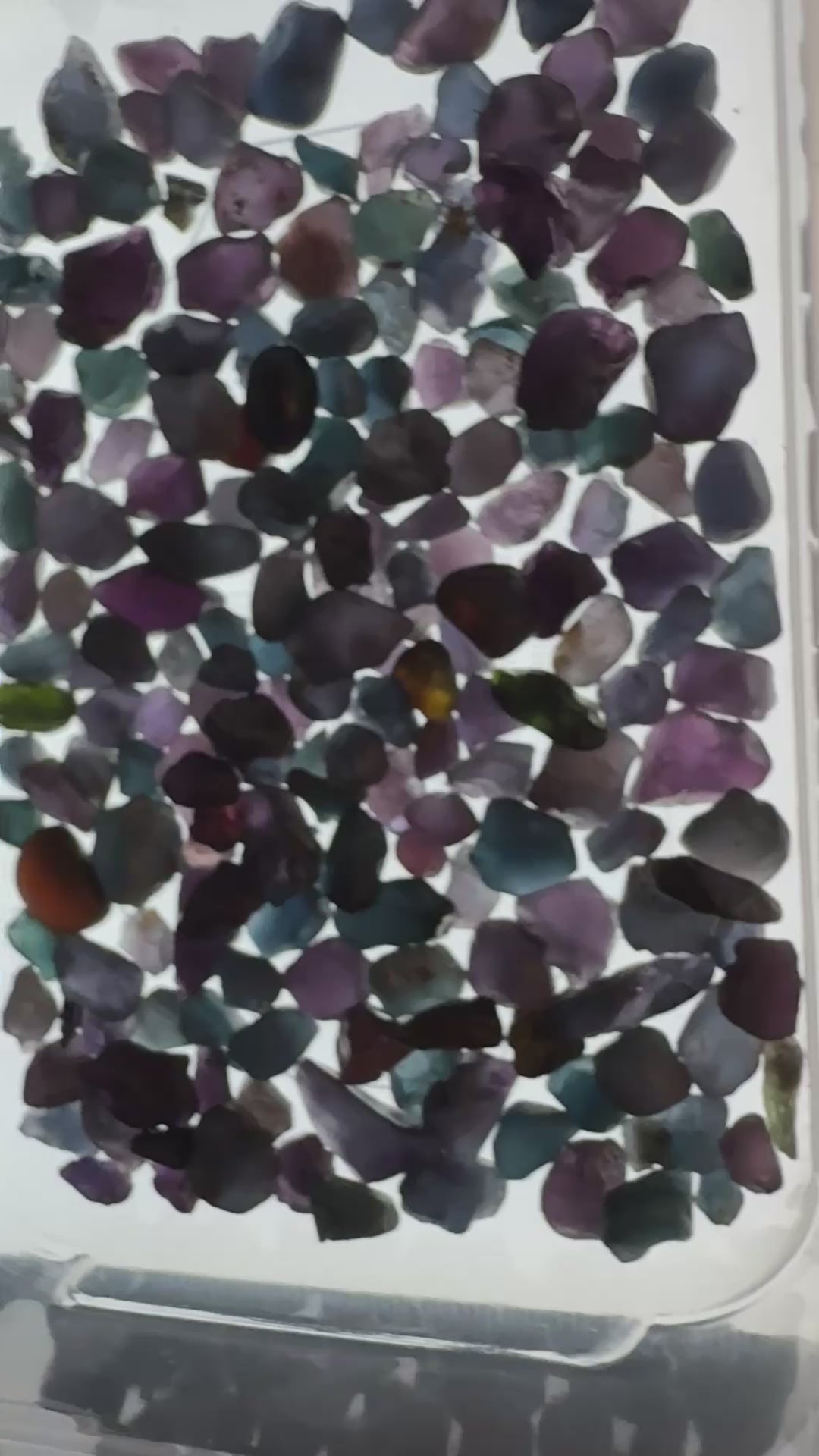 Very Dark Mozambique Spinel Lot, 57.40gm / 287ct, Mozambique, Untreated Unheated, very very dark, see all photos and vids. See pictures in hand to get exactly how dark the colour is