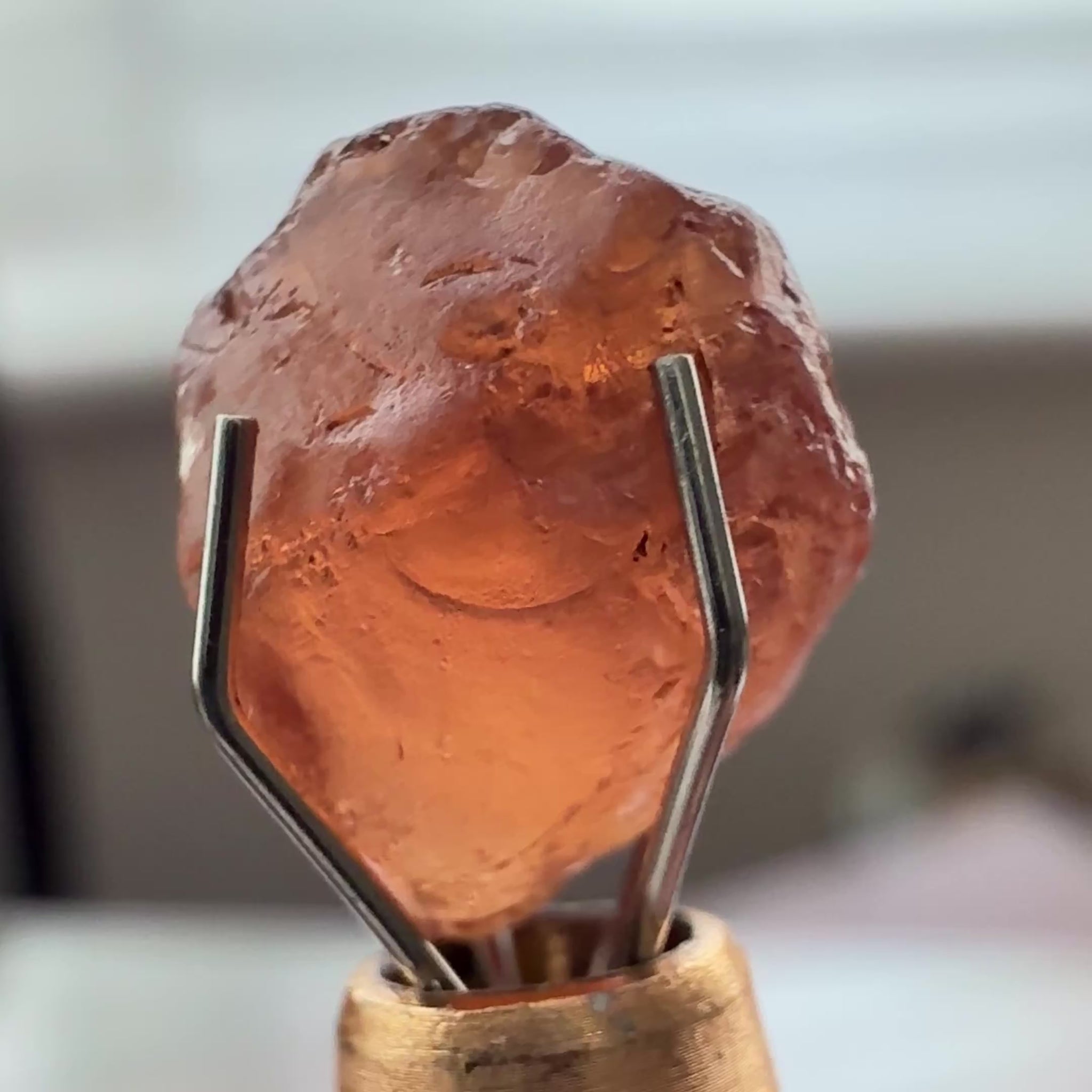 Malaya Garnet, 5.73ct, Tanzania, Untreated Unheated, vvs
