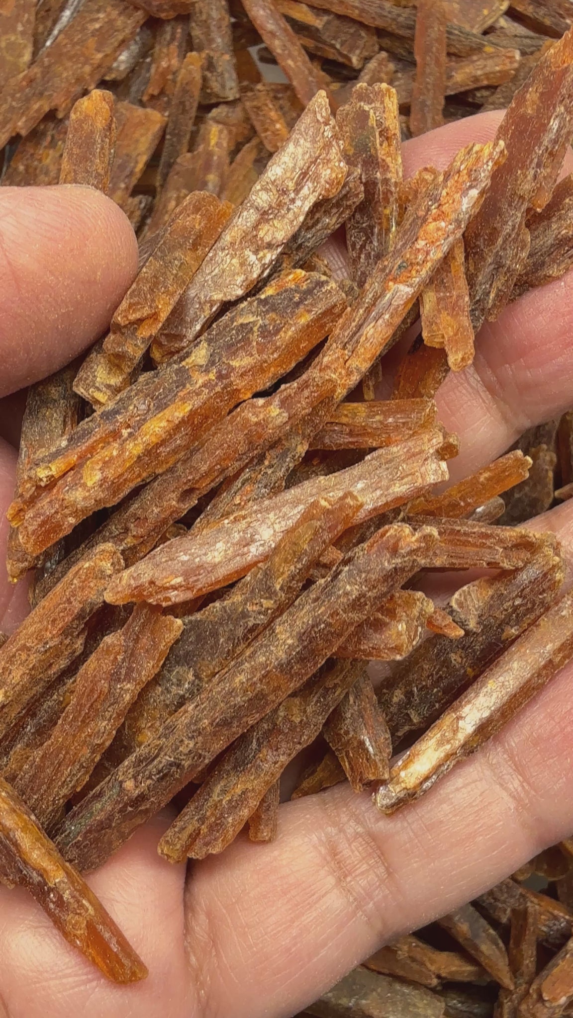 Special Deal, Orange Kyanite Crystals, Tanzania, Chunky shapes, price is per piece