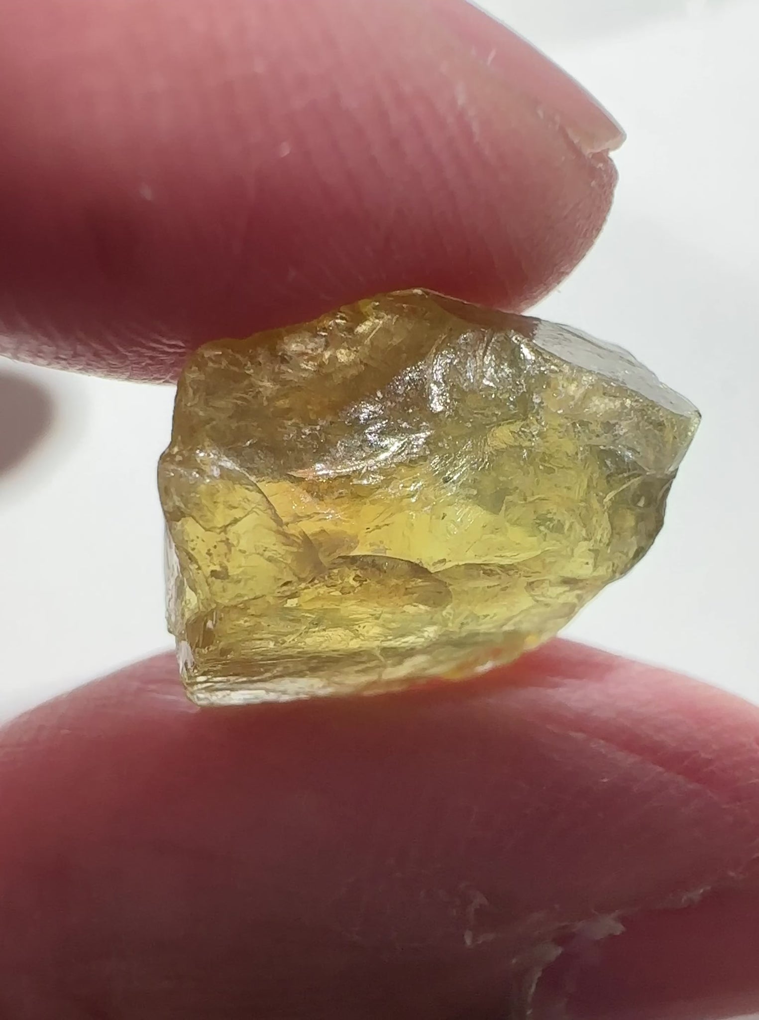 Apatite, 11.72ct, Tanzania, Untreated Unheated, VS with slight silk