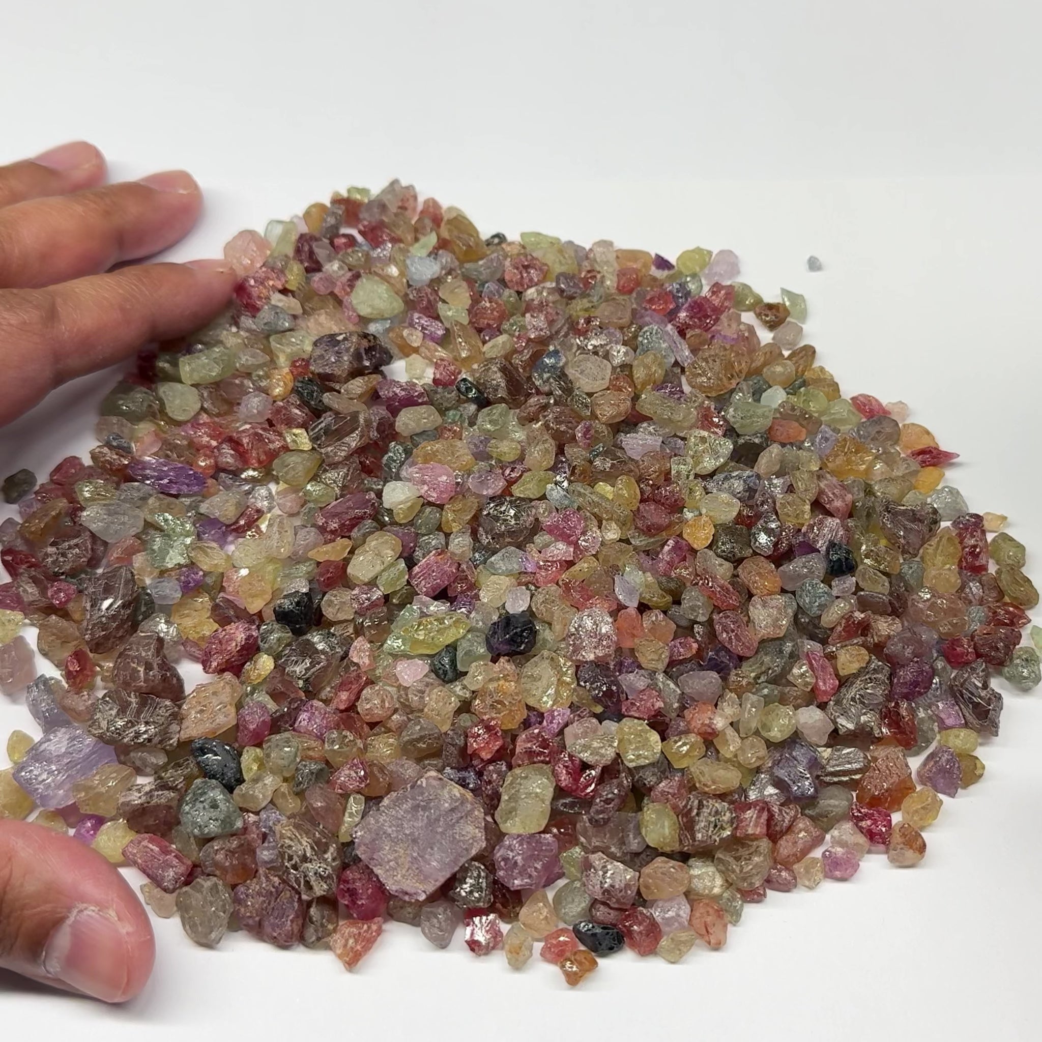 Umba Sapphire Wholesale Lot, 422.10gm / 2110.50ct, Umba Valley, Tanzania, Untreated Unheated, @ us$7/gm for the lot