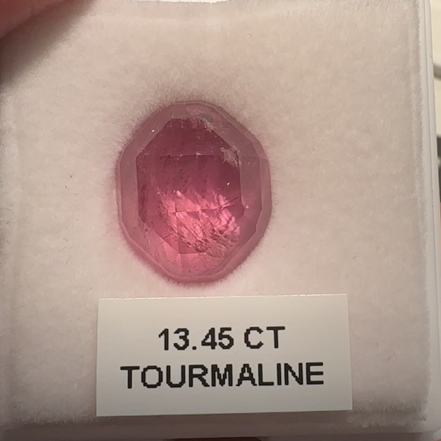 Congo Tourmaline, 13.45ct, Untreated Unheated, see it in different lights