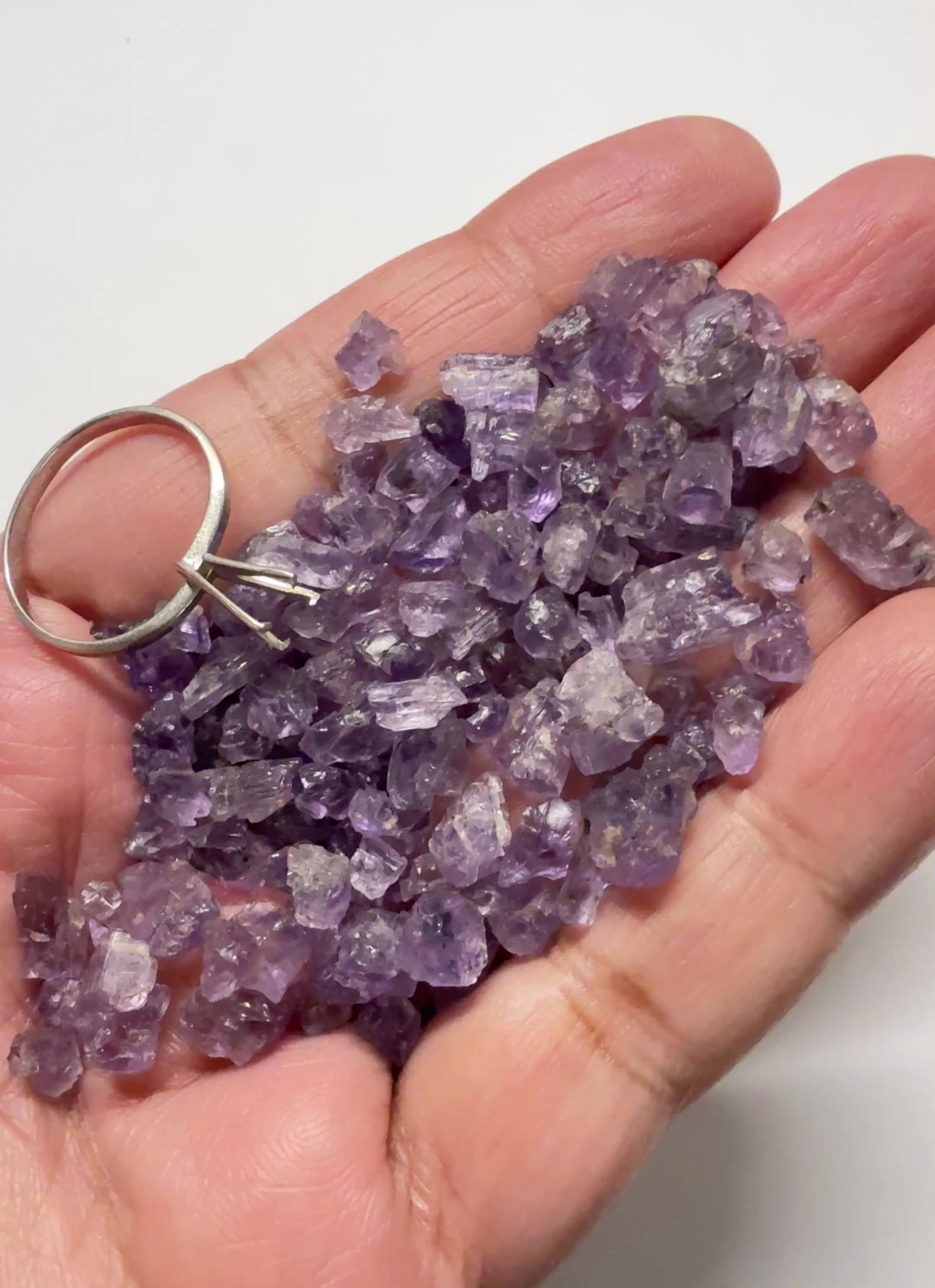 Purple Scapolite Crystals, Specimen Grade, Untreated Unheated. From Morogoro in Tanzania, blind pour, price per stone