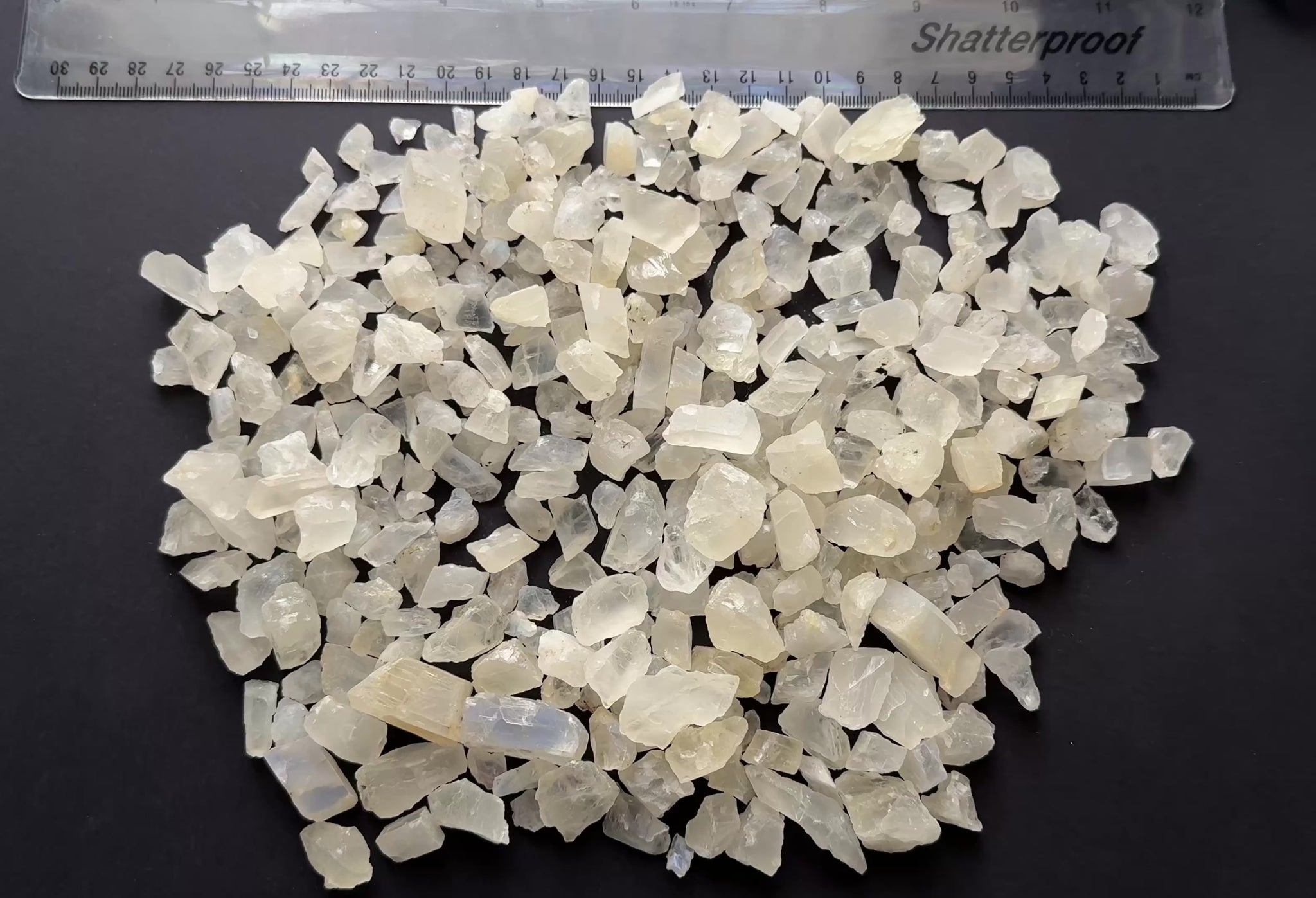 Moonstone Lot,  no sheen on this one, well some sheen, 624gm / 3120ct, Tanzania, Untreated Unheated, cabbing and faceting rough