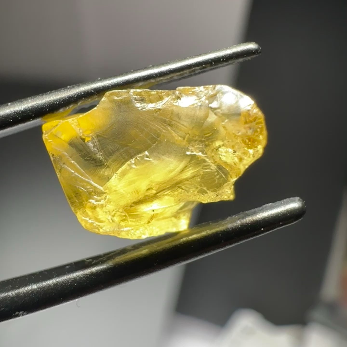 Danburite, 4.13ct, Tanzania. Untreated Unheated. Fine silky needles, flat shape