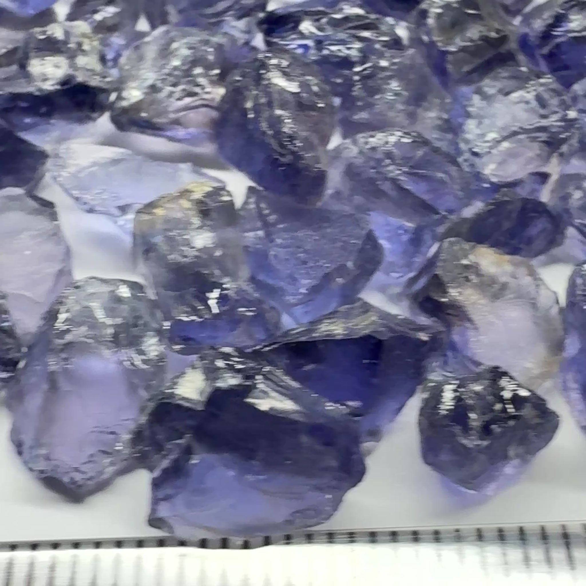 Iolite, 425.00ct Lot, Babati, Tanzania, Untreated Unheated, Very slightly to slightly included, 2.20ct average size