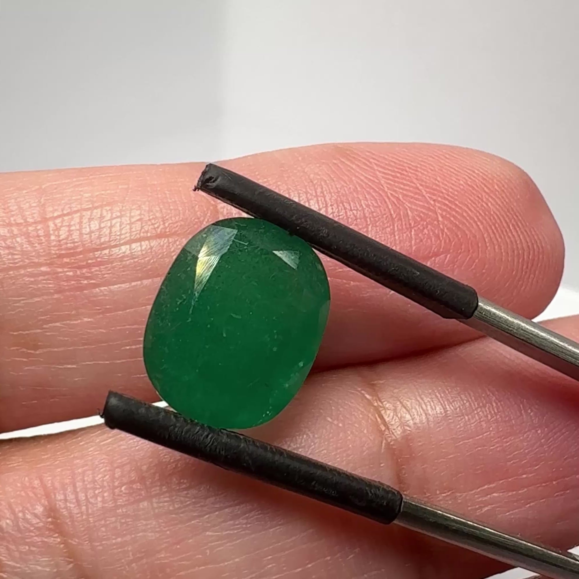 Emerald, 5.42ct, Sumbawanga, Tanzania, Untreated Unheated, no oil