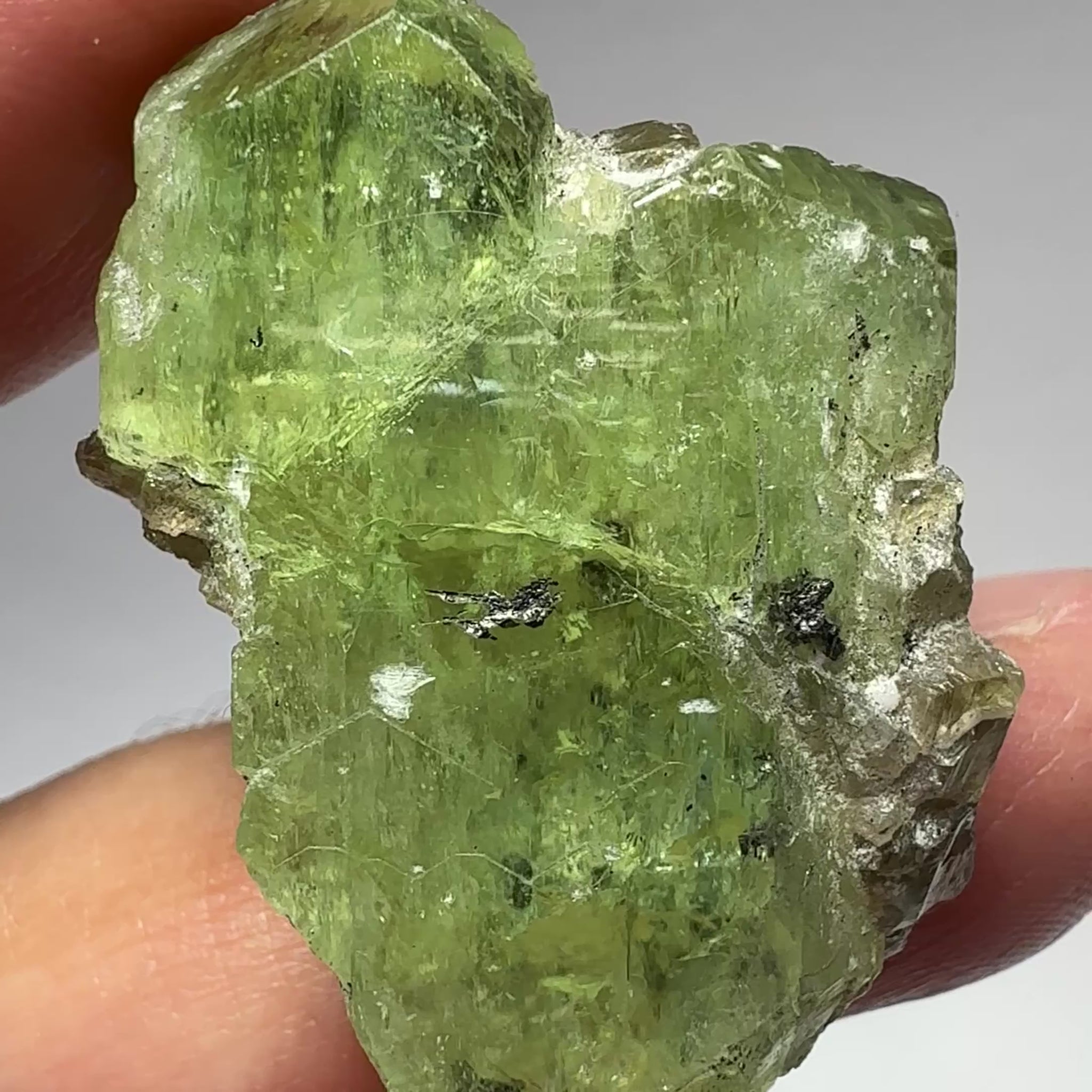 Diopside Crystal, 89.92ct, Merelani, Tanzania, Untreated Unheated