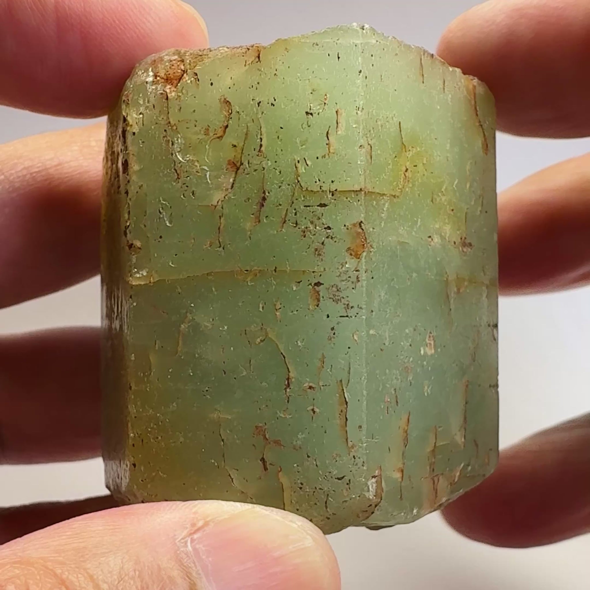 Aquamarine Crystal Specimen, 173.90gm, Songea, Tanzania, Untreated Unheated