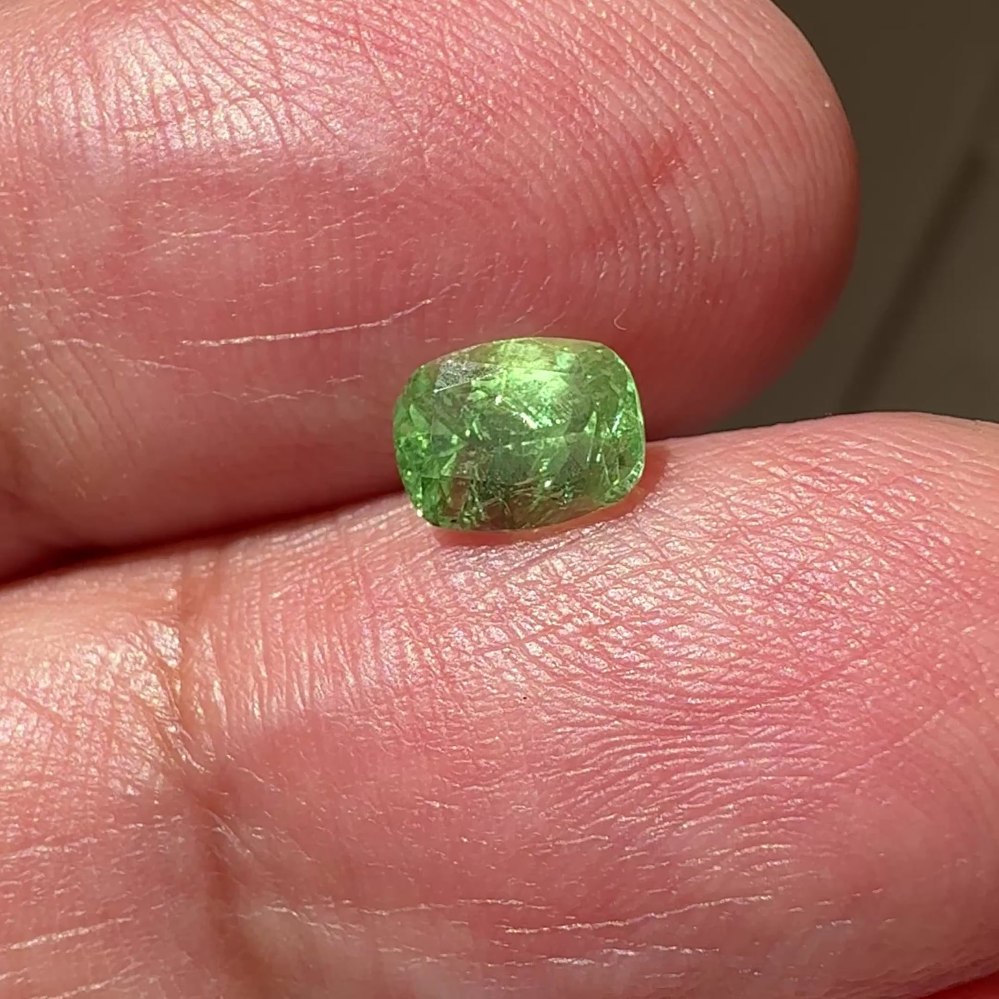 Tsavorite Garnet, 0.97ct, Tanzania, Untreated Unheated