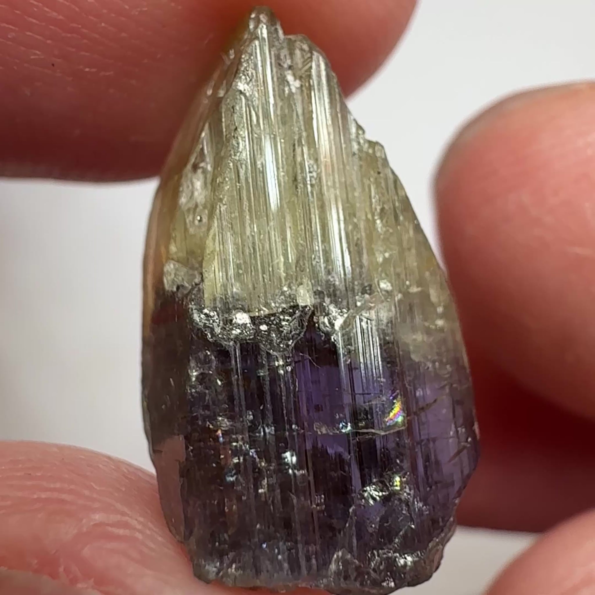 Tanzanite Crystal, 10.34ct, Merelani, Tanzania, Untreated Unheated