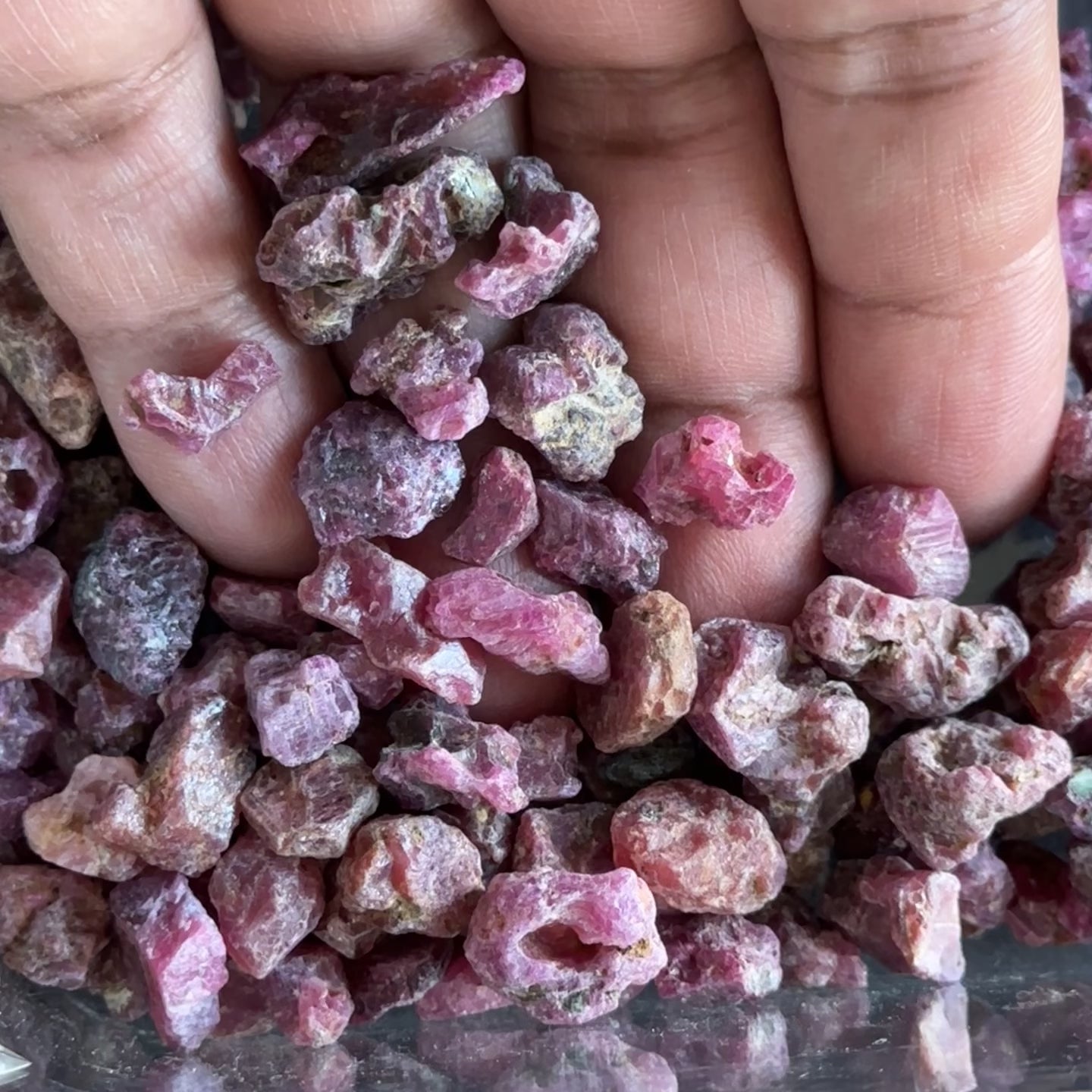 Ruby Crystals, Tanzania, Untreated Unheated, Per Stone, want any particular shape, just ask
