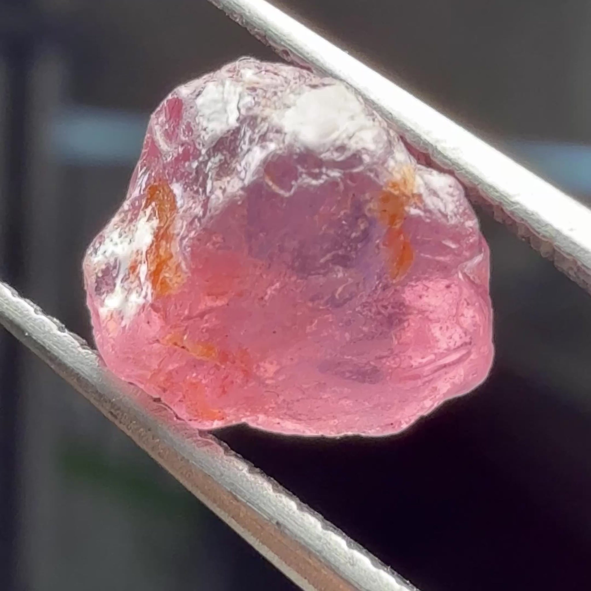 Mahenge Spinel, 2.23ct, Mahenge, Tanzania, Untreated Unheated, vvs with slight silk, slightly flat shape