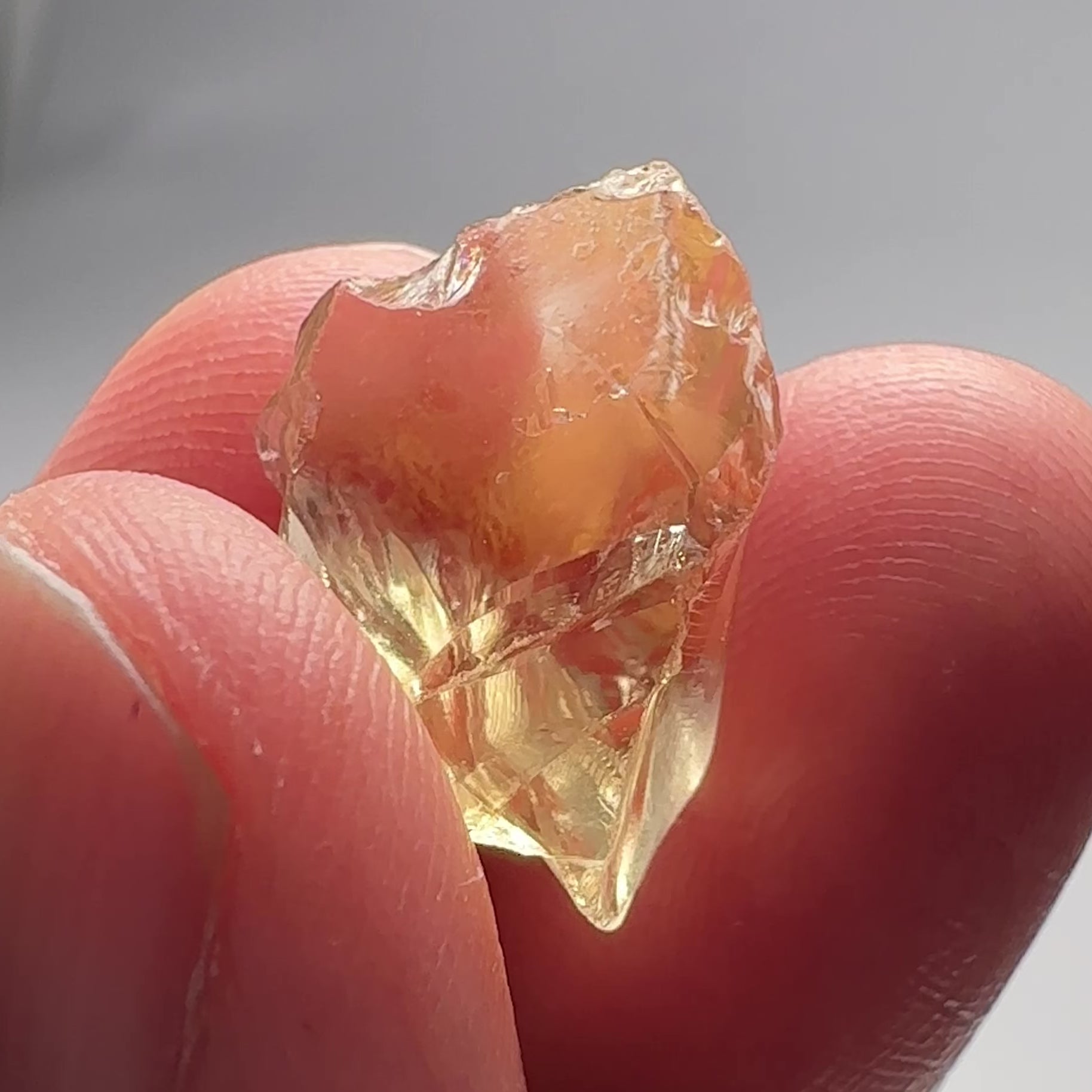 Citrine, 13.32ct, Zambia, Untreated Unheated, VVS-IF