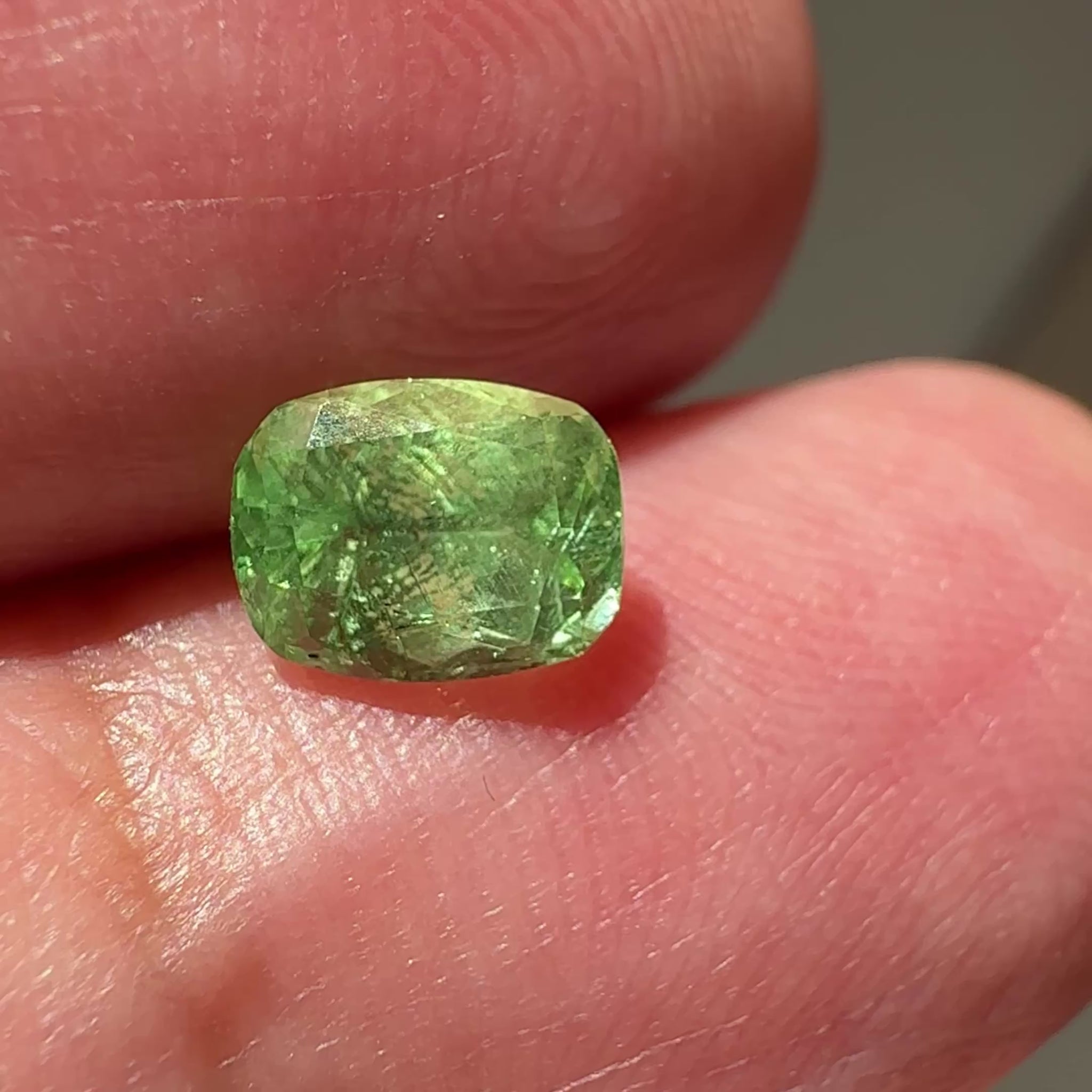 Tsavorite Garnet, 0.97ct, Tanzania, Untreated Unheated