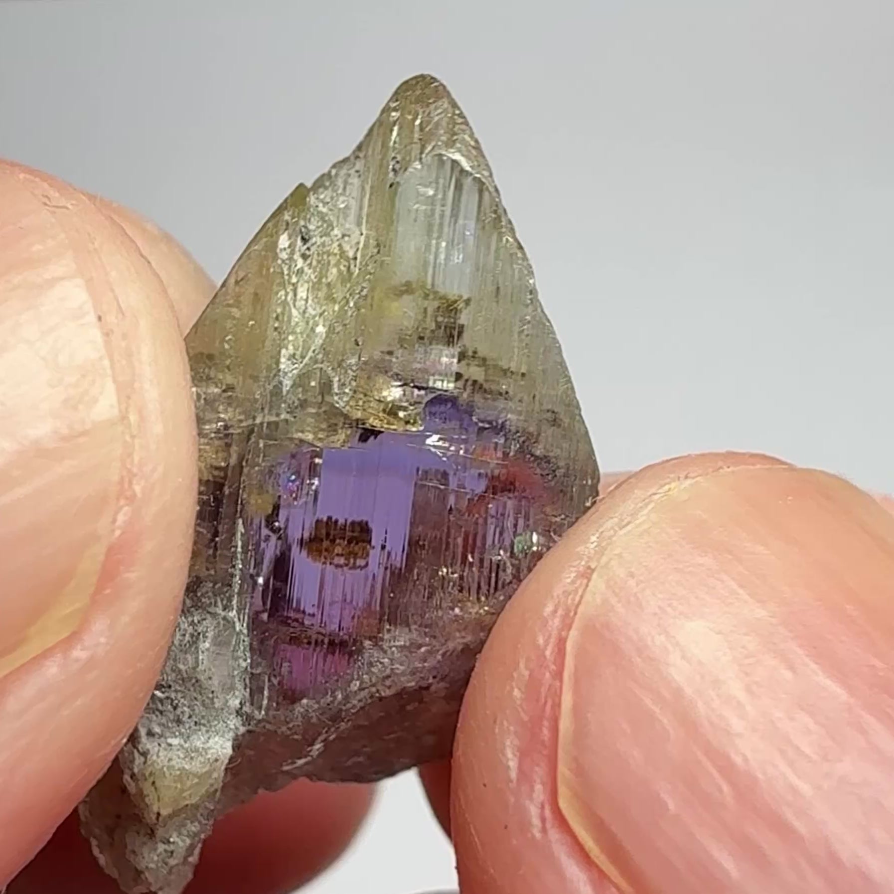 Tanzanite Crystal, 16.70ct, Merelani, Tanzania, Untreated Unheated