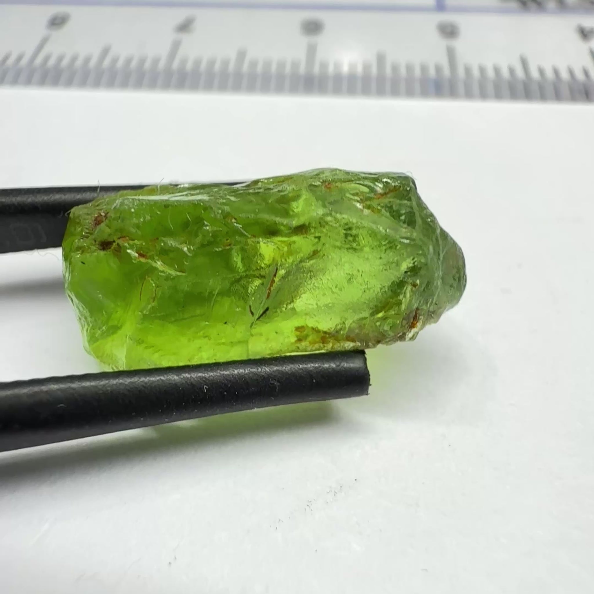 GoGo Peridot, 10.00ct, Tanzania, Untreated Unheated, mined by the WaGoGo tribe, vvs