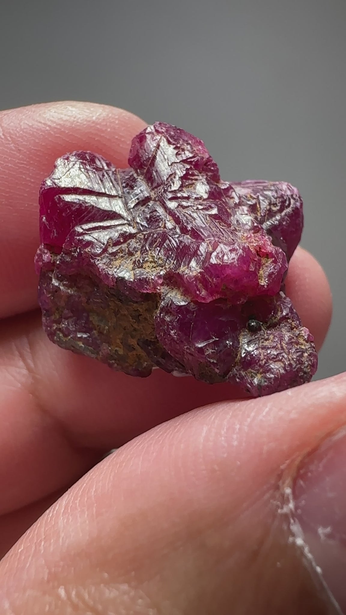 Winza Ruby Crystal, 38.20ct, West Pokot, Kenya, Untreated Unheated